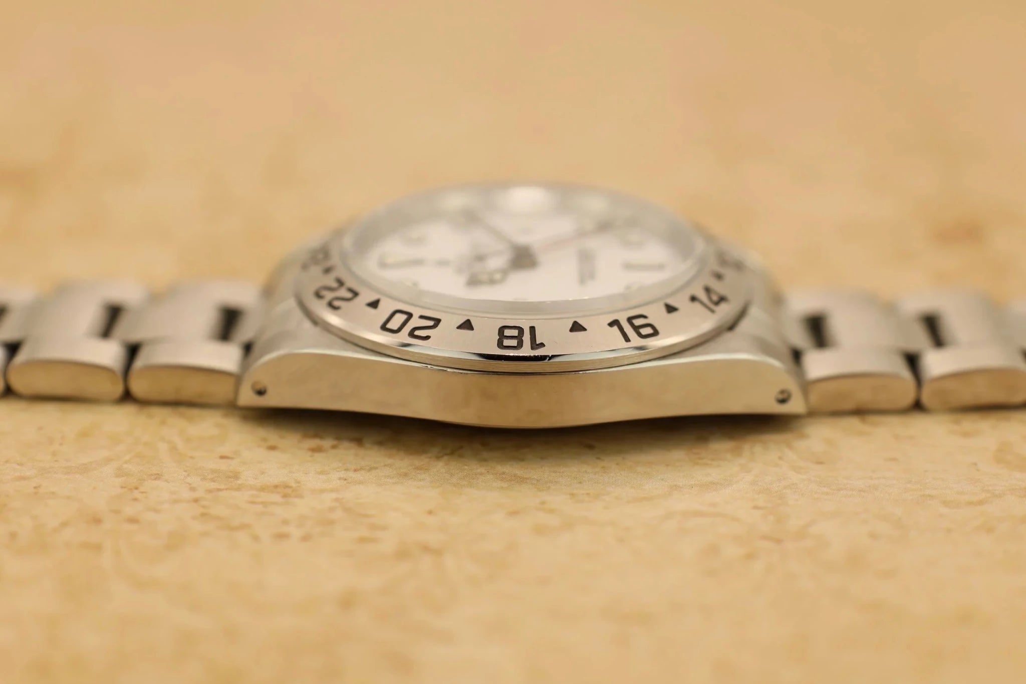 1995 Rolex Explorer II Ref. 16570 Polar | Creamy Tritium - Sierra Time Co