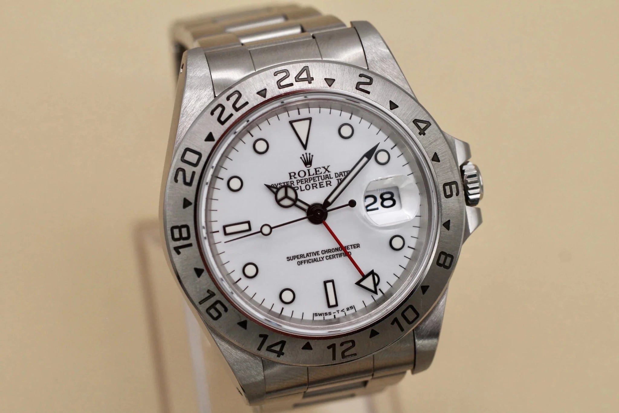 1995 Rolex Explorer Ref. 16570 Polar Dial | Creamy Tritium - Sierra Time Co