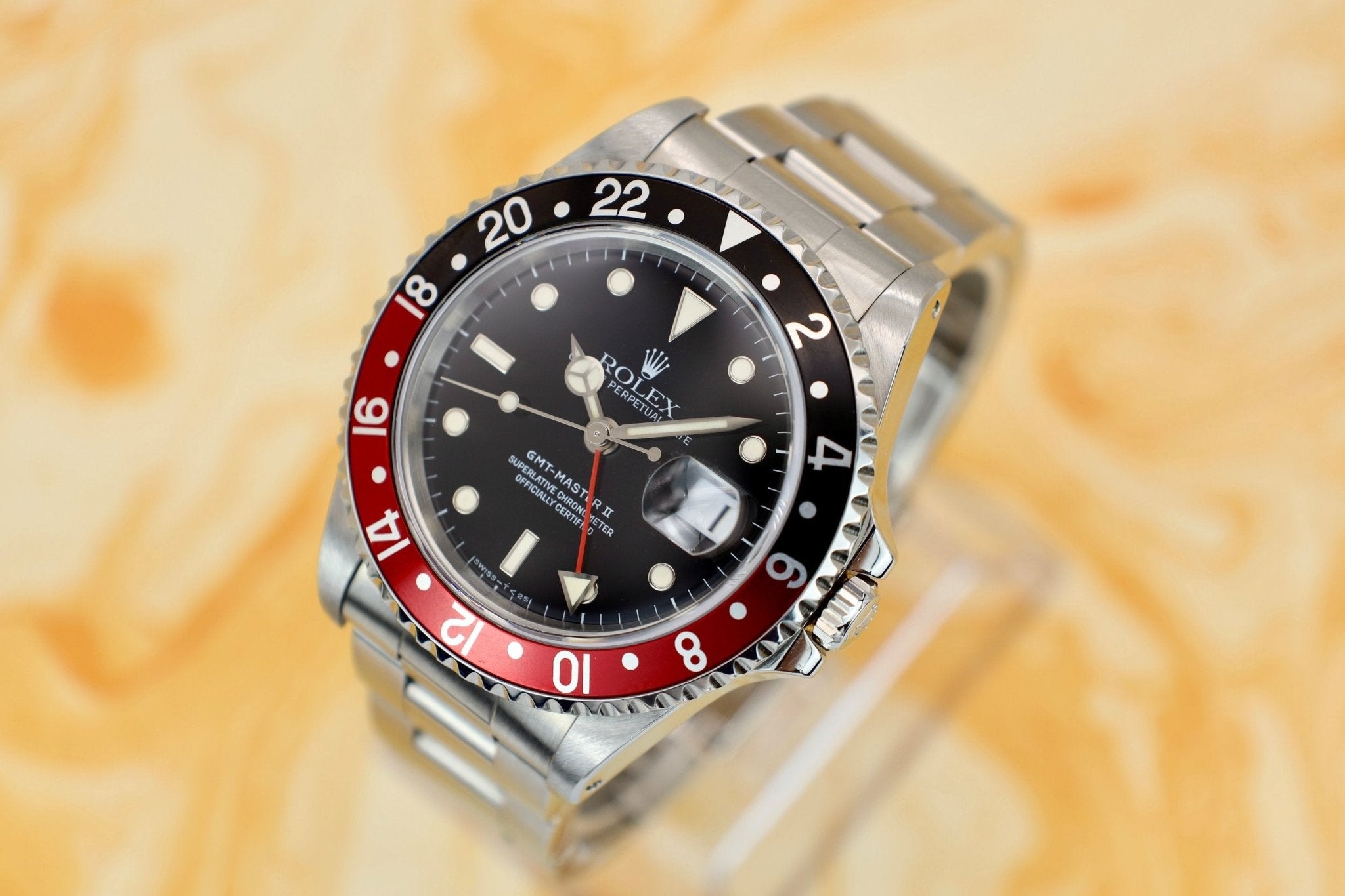 1995 Rolex GMT Master II Ref. 16710 Coke | Full Set - Sierra Time Co
