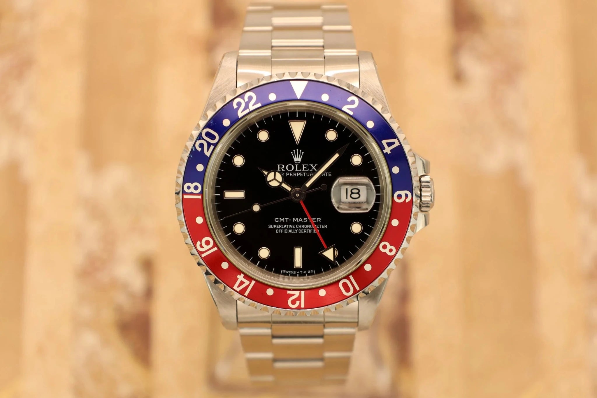 1995 Rolex GMT Master Ref. 16700 Pepsi | Creamy Patina - Sierra Time Co