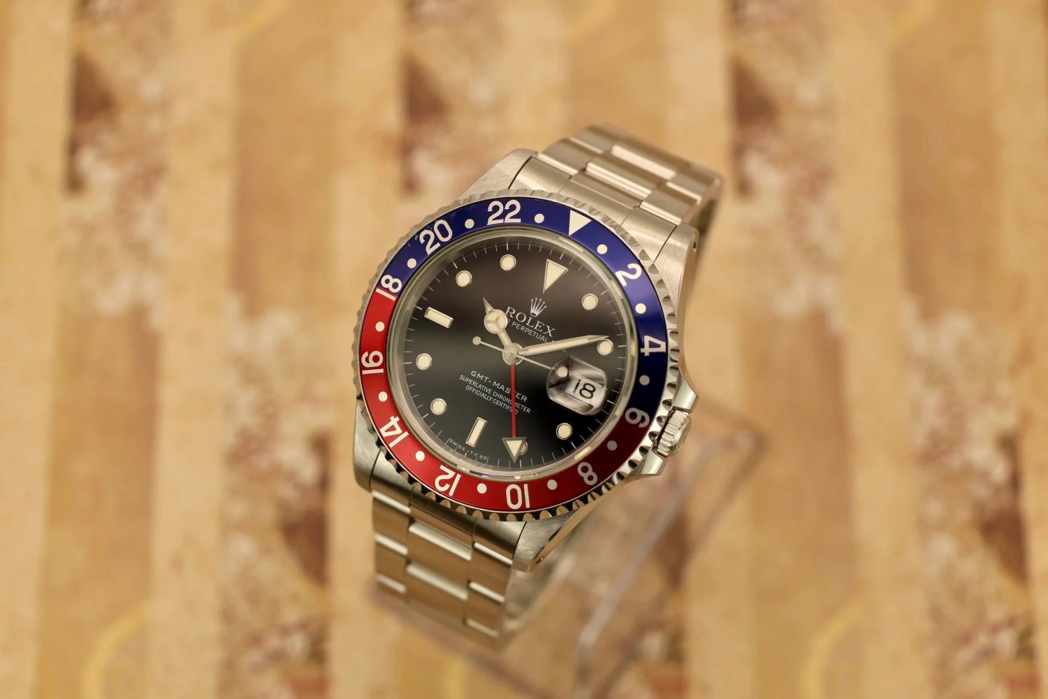 1995 Rolex GMT Master Ref. 16700 Pepsi | Creamy Patina - Sierra Time Co