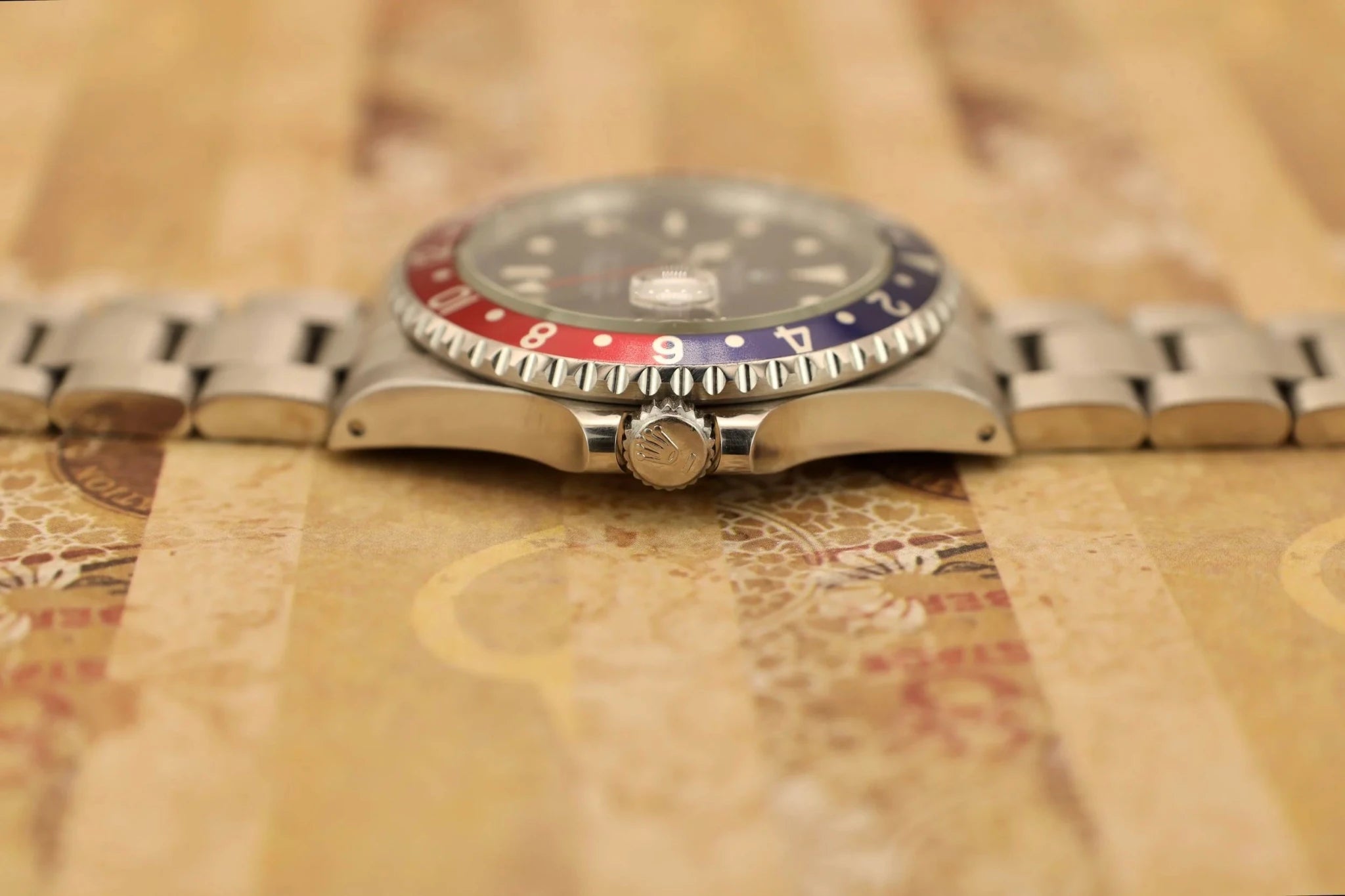 1995 Rolex GMT Master Ref. 16700 Pepsi | Creamy Patina - Sierra Time Co