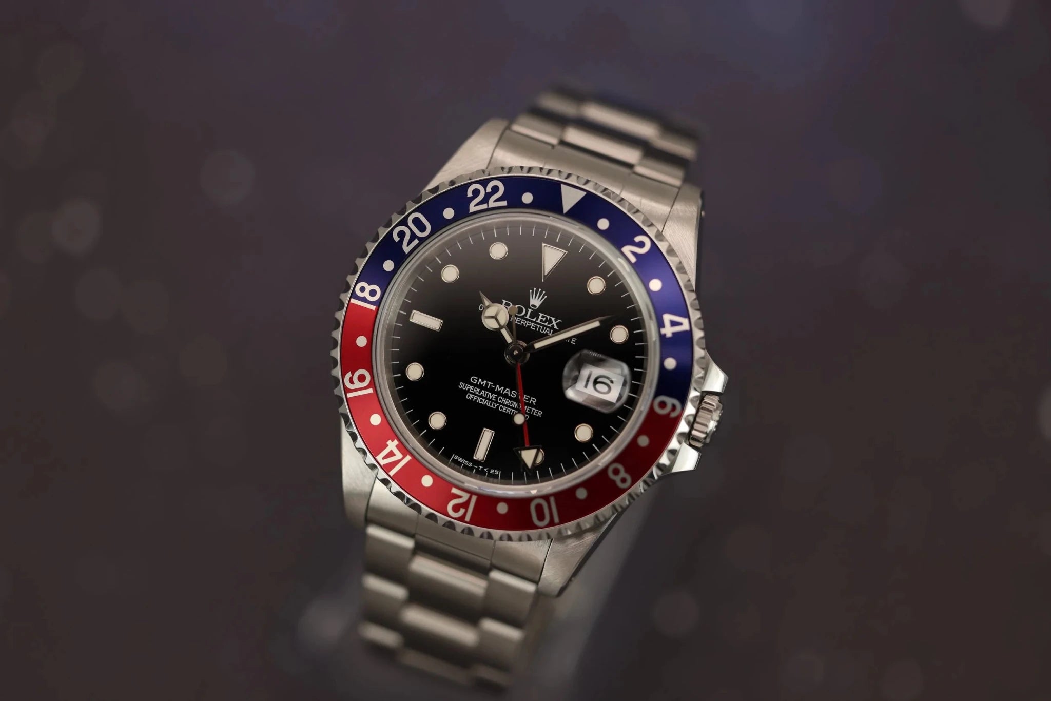 1995 Rolex GMT Master Ref. 16700 | Tritium Dial - Sierra Time Co