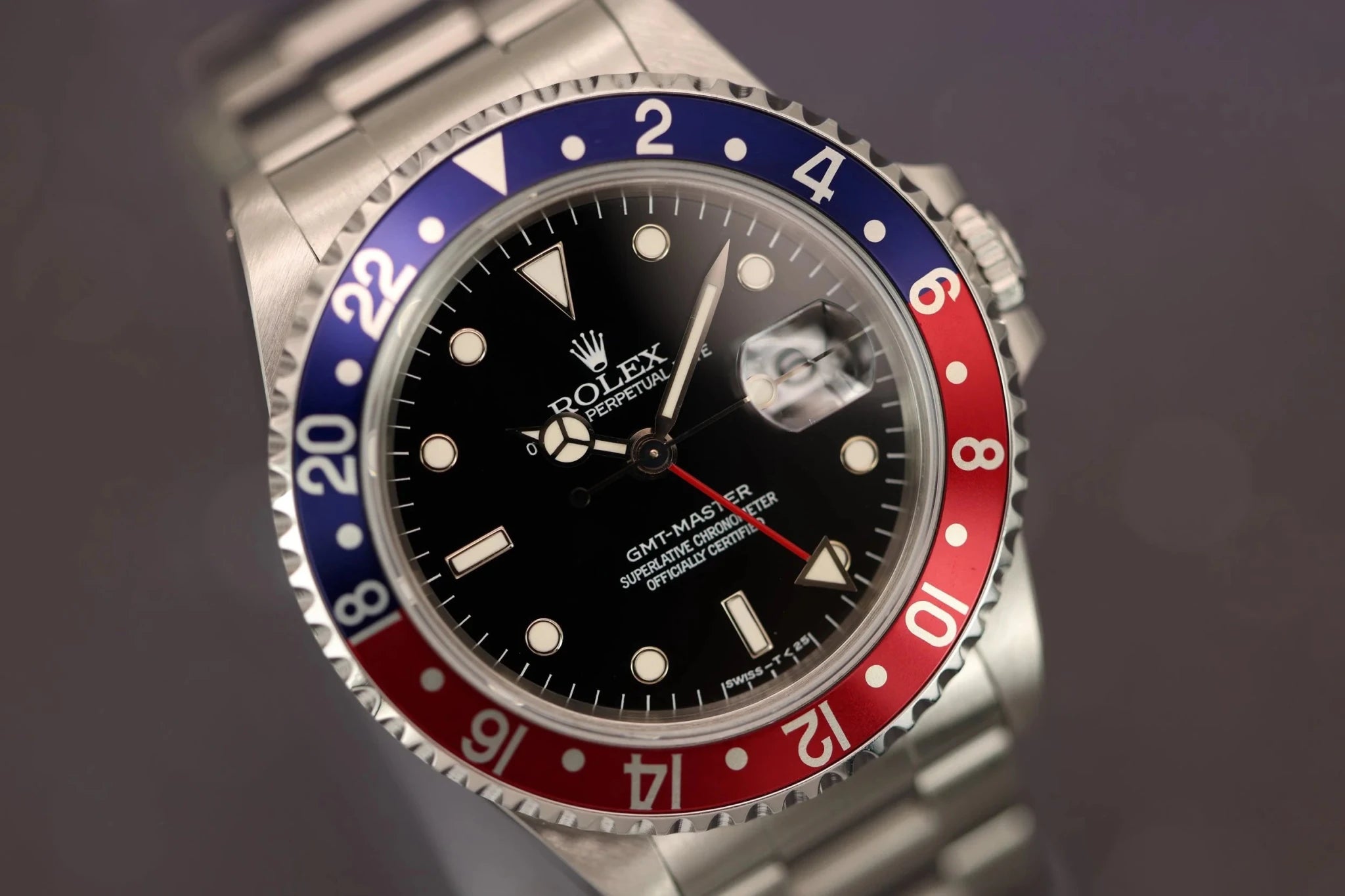 1995 Rolex GMT Master Ref. 16700 | Tritium Dial - Sierra Time Co