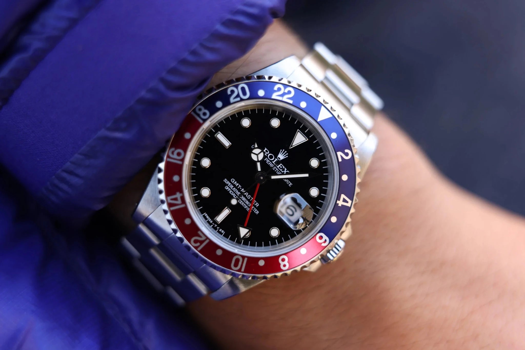 1995 Rolex GMT Master Ref. 16700 | Tritium Dial - Sierra Time Co