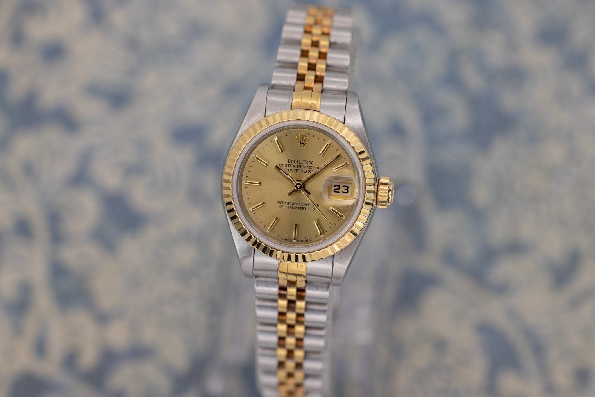 1995 Rolex Ladies Datejust Ref. 69173 | Champagne Dial | 2025 RSC Card - Sierra Time Co