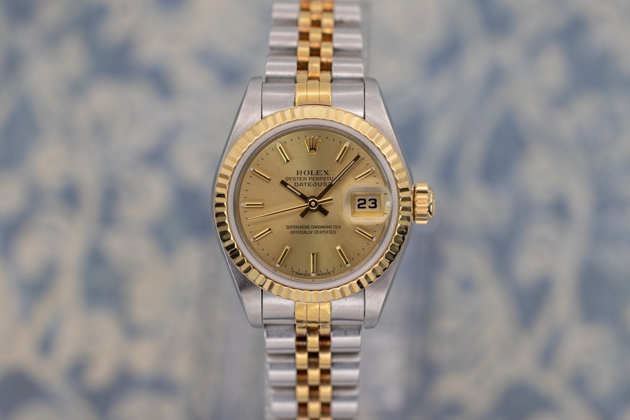1995 Rolex Ladies Datejust Ref. 69173 | Champagne Dial | 2025 RSC Card - Sierra Time Co