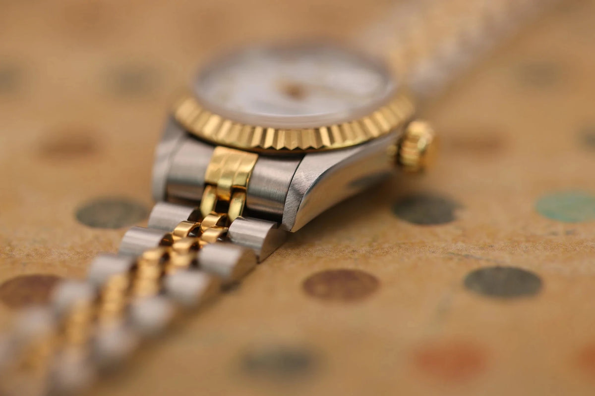 1995 Rolex Ladies Datejust Ref. 69173 | White Roman Numeral Dial | Box and Papers - Sierra Time Co
