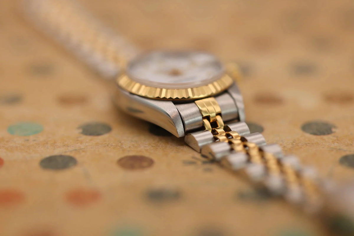 1995 Rolex Ladies Datejust Ref. 69173 | White Roman Numeral Dial | Box and Papers - Sierra Time Co