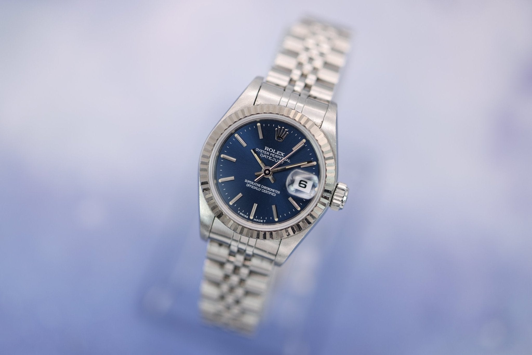 1995 Rolex Ladies Datejust Ref. 69174 | Blue Dial - Sierra Time Co