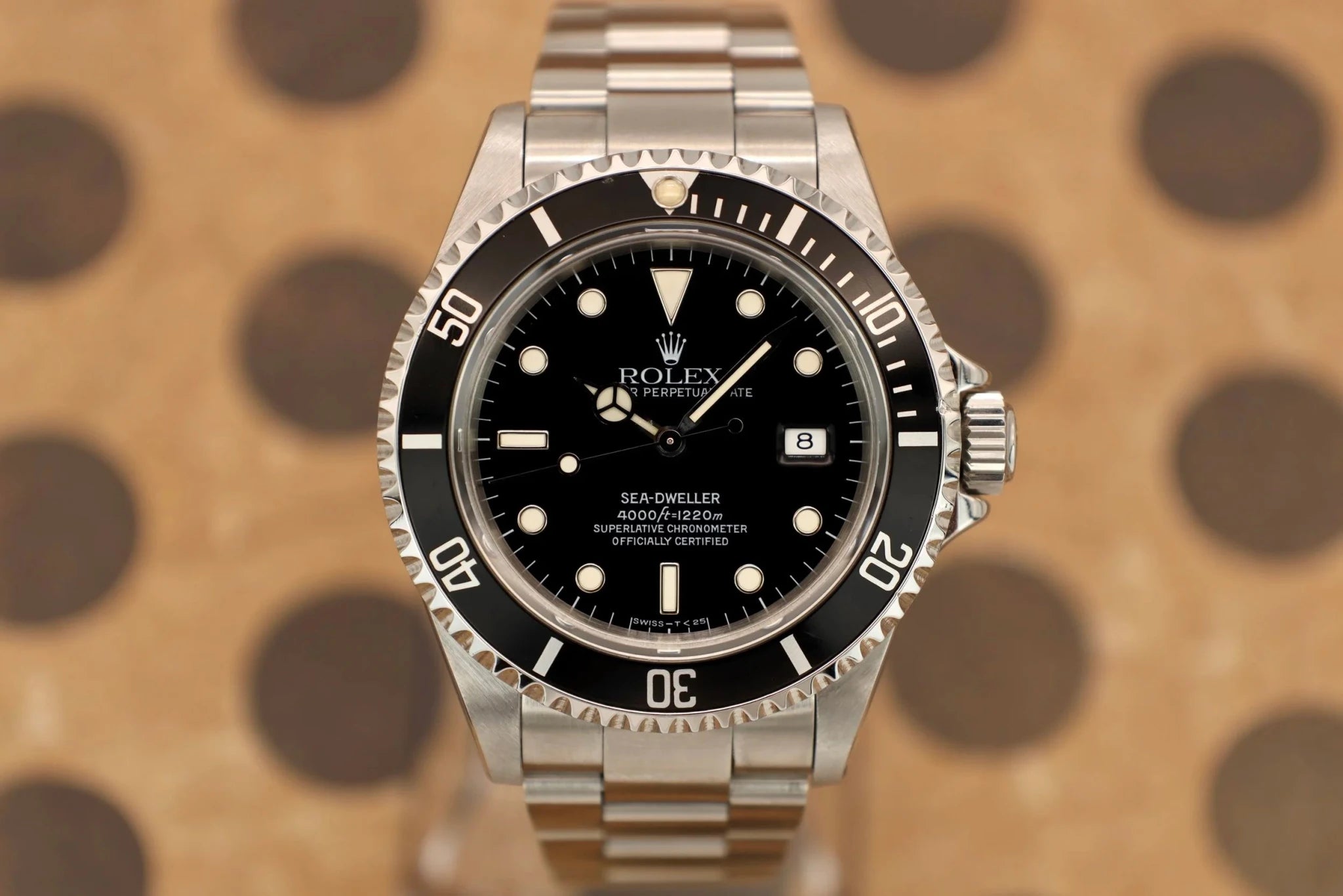 1995 Rolex Sea Dweller Ref. 16600 | Creamy Lume - Sierra Time Co