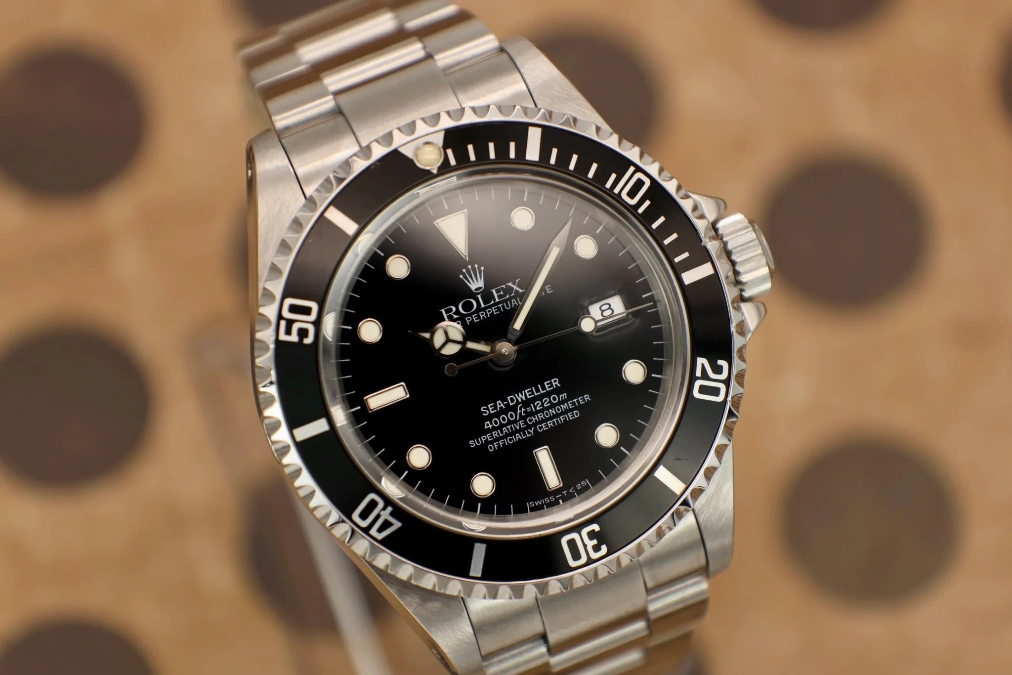1995 Rolex Sea Dweller Ref. 16600 | Creamy Lume - Sierra Time Co