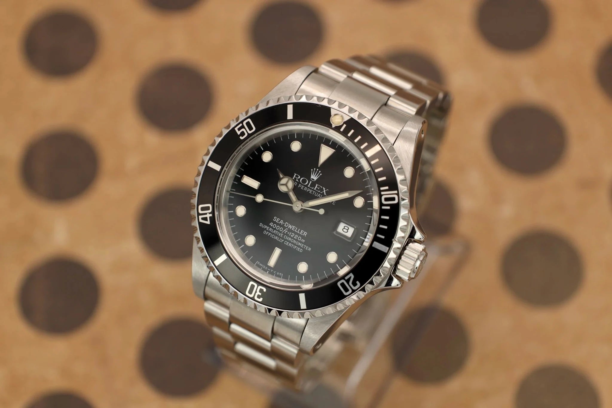 1995 Rolex Sea Dweller Ref. 16600 | Creamy Lume - Sierra Time Co