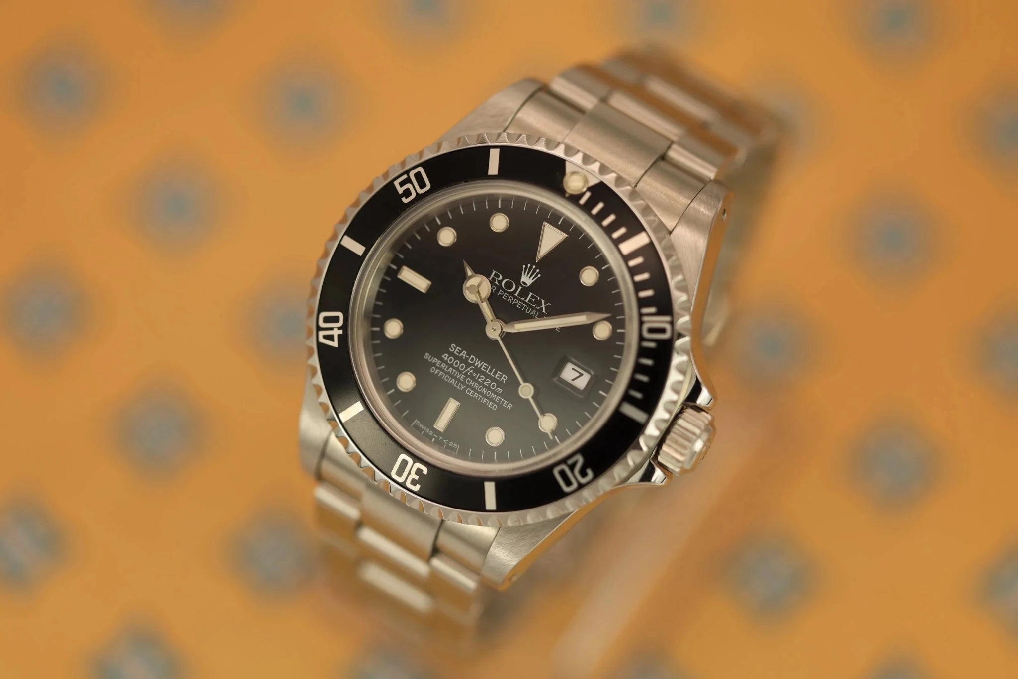 1995 Rolex Sea-Dweller Ref. 16600 | Creamy Patina - Sierra Time Co