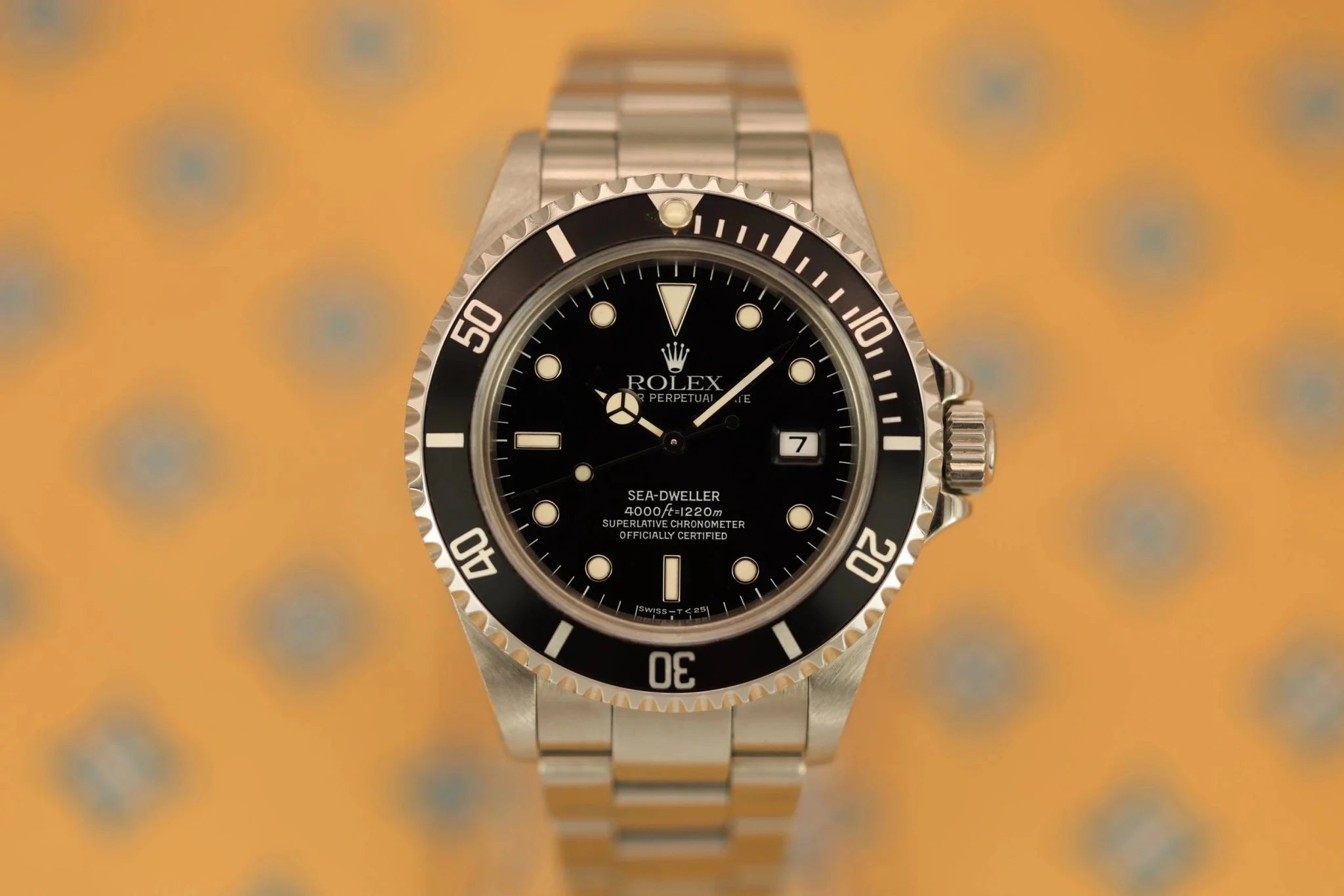 1995 Rolex Sea-Dweller Ref. 16600 | Creamy Patina - Sierra Time Co