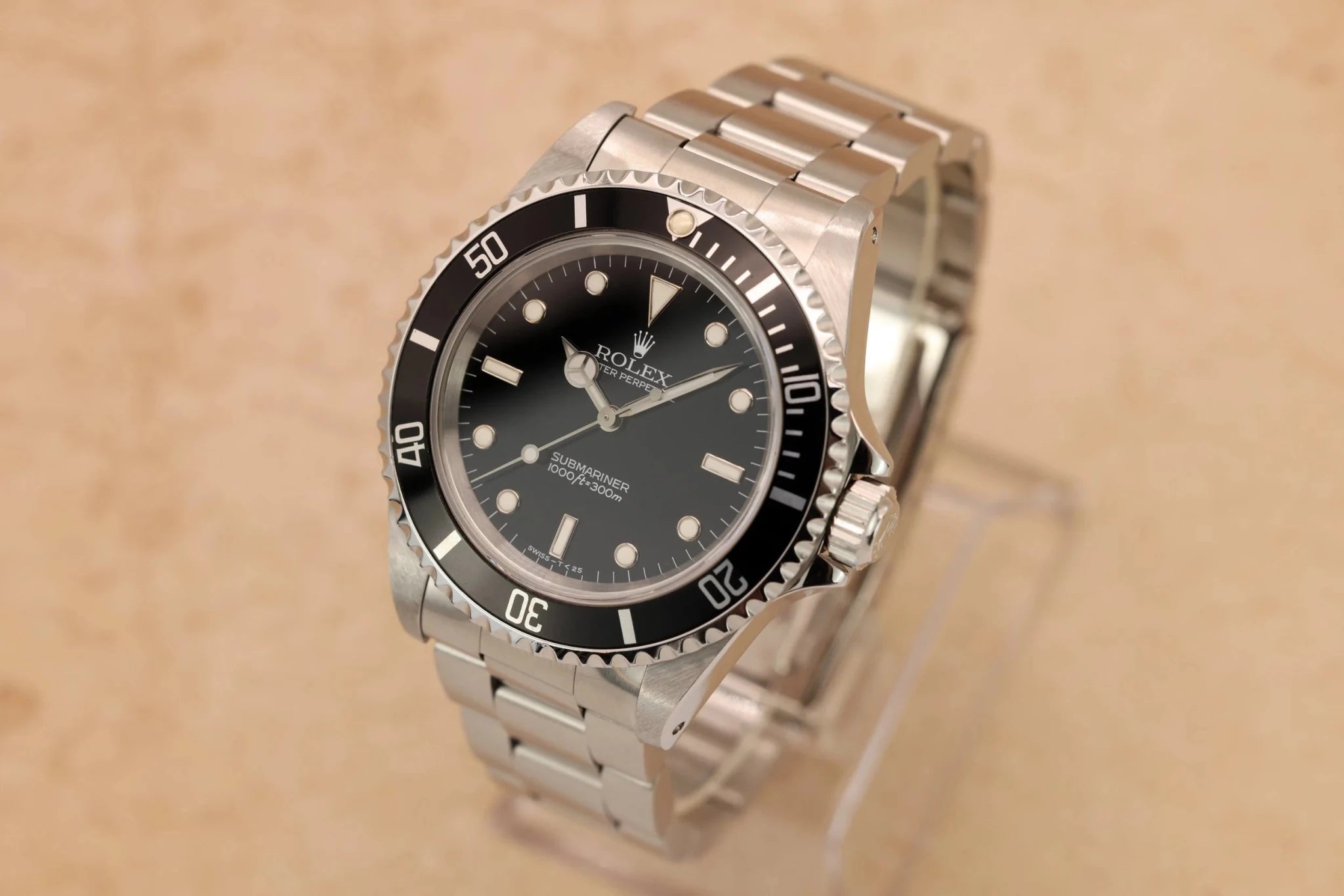 1995 Rolex Submariner Ref. 14060 | Box and Papers - Sierra Time Co