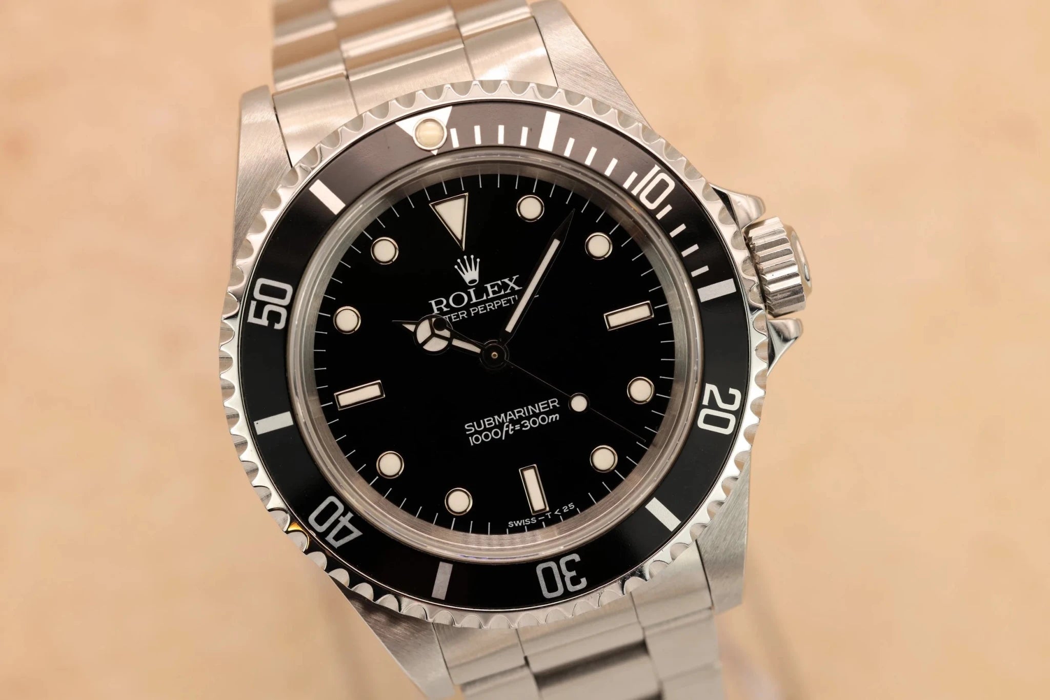 1995 Rolex Submariner Ref. 14060 | Box and Papers - Sierra Time Co
