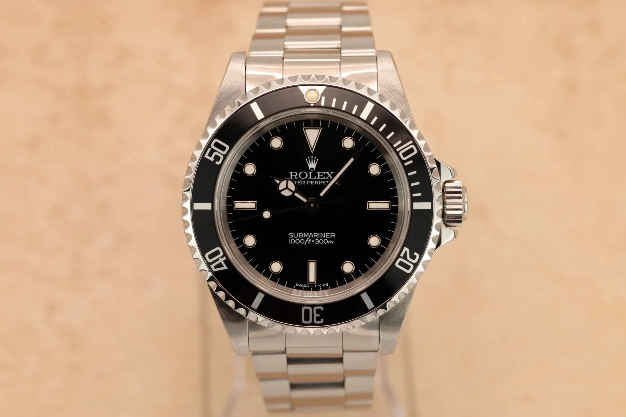 1995 Rolex Submariner Ref. 14060 | Box and Papers - Sierra Time Co