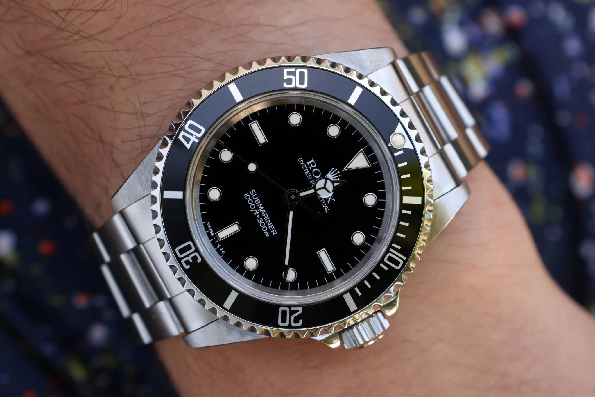 1995 Rolex Submariner Ref. 14060 | Box and Papers - Sierra Time Co