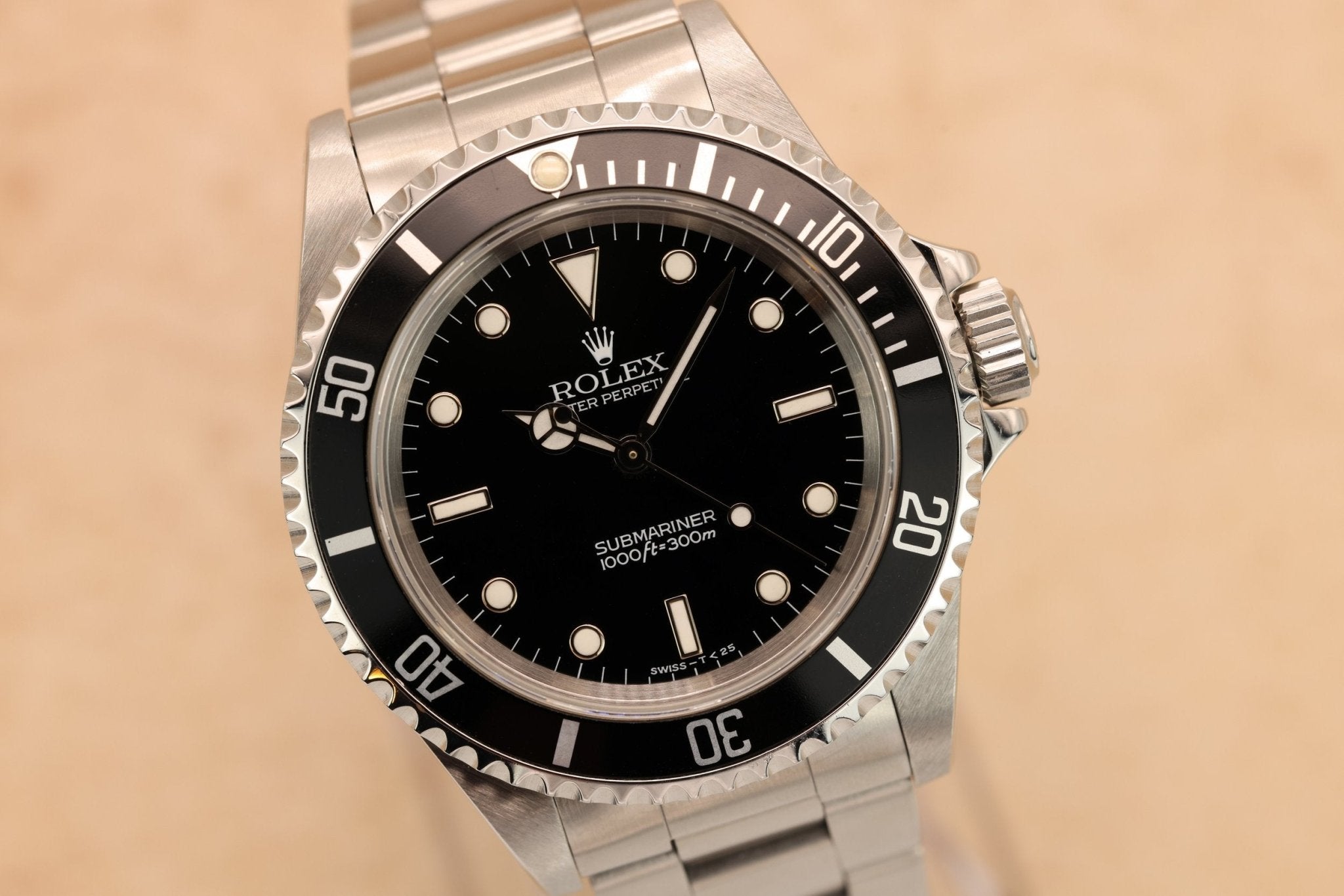 1995 Rolex Submariner Ref. 14060 | Box and Papers - Sierra Time Co