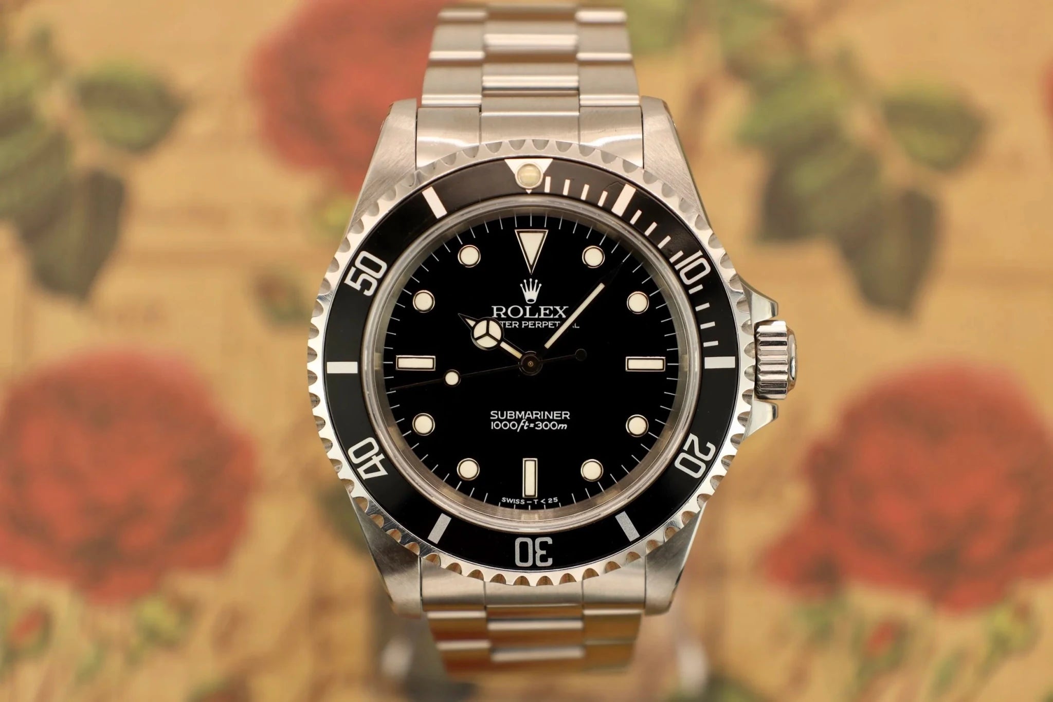 1995 Rolex Submariner Ref. 14060 | Creamy Patina - Sierra Time Co