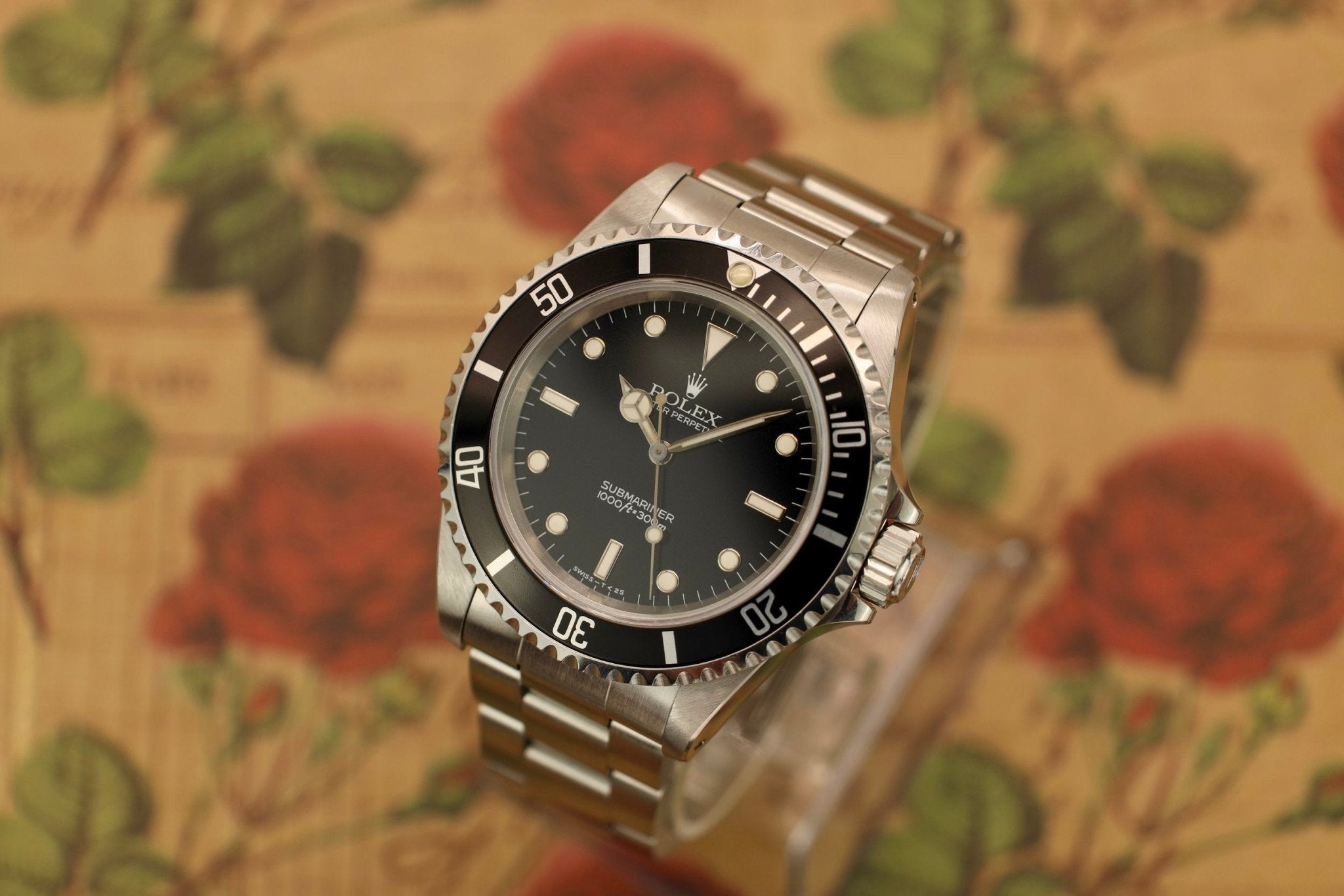 1995 Rolex Submariner Ref. 14060 | Creamy Patina - Sierra Time Co