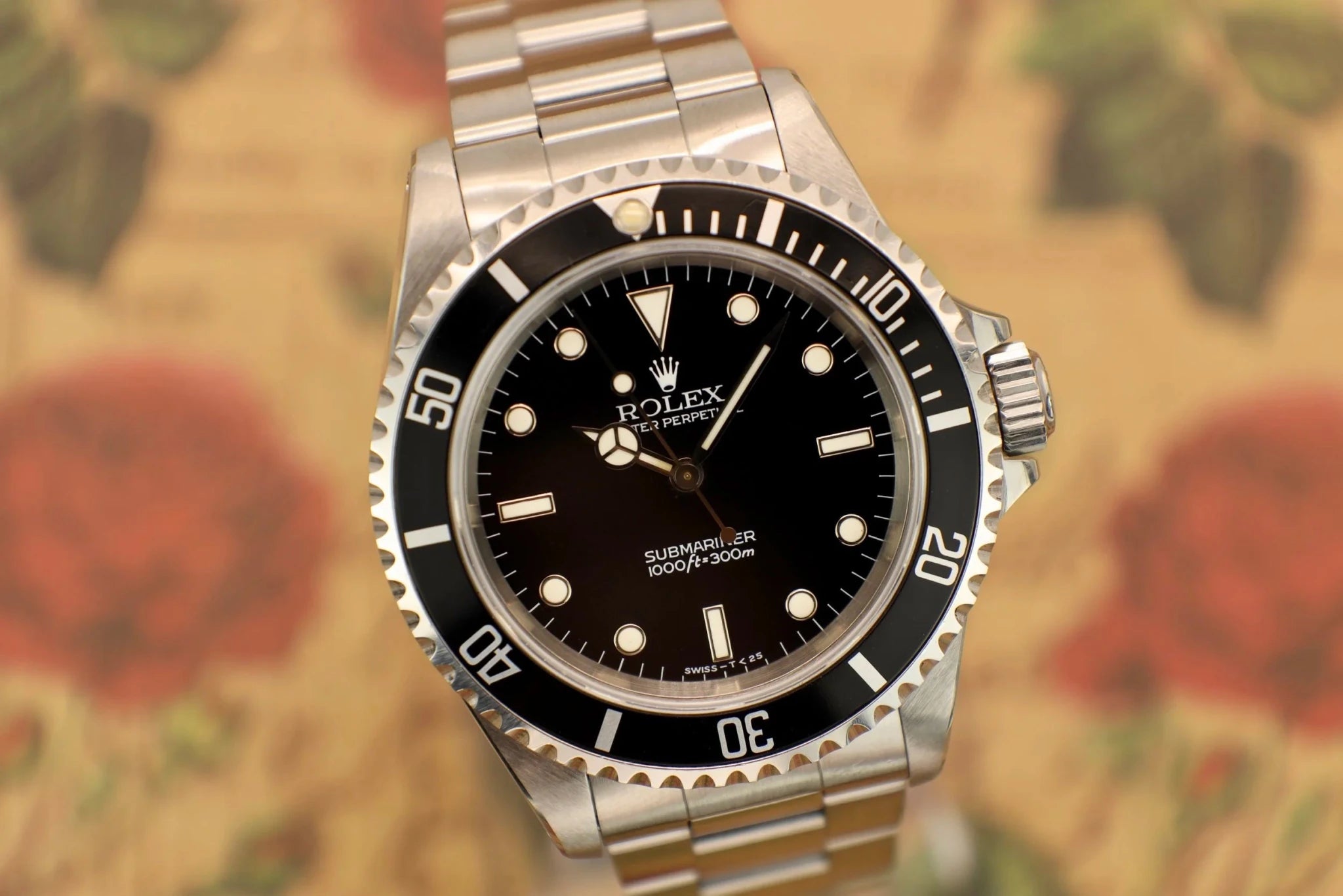 1995 Rolex Submariner Ref. 14060 | Creamy Patina - Sierra Time Co