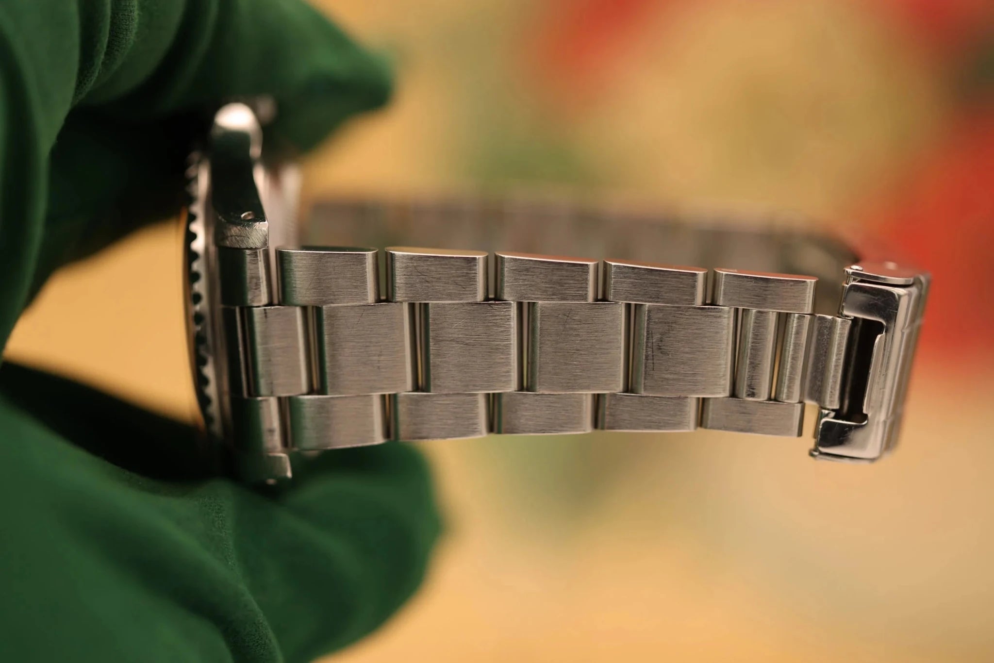 1995 Rolex Submariner Ref. 14060 | Creamy Patina | Box and Papers - Sierra Time Co