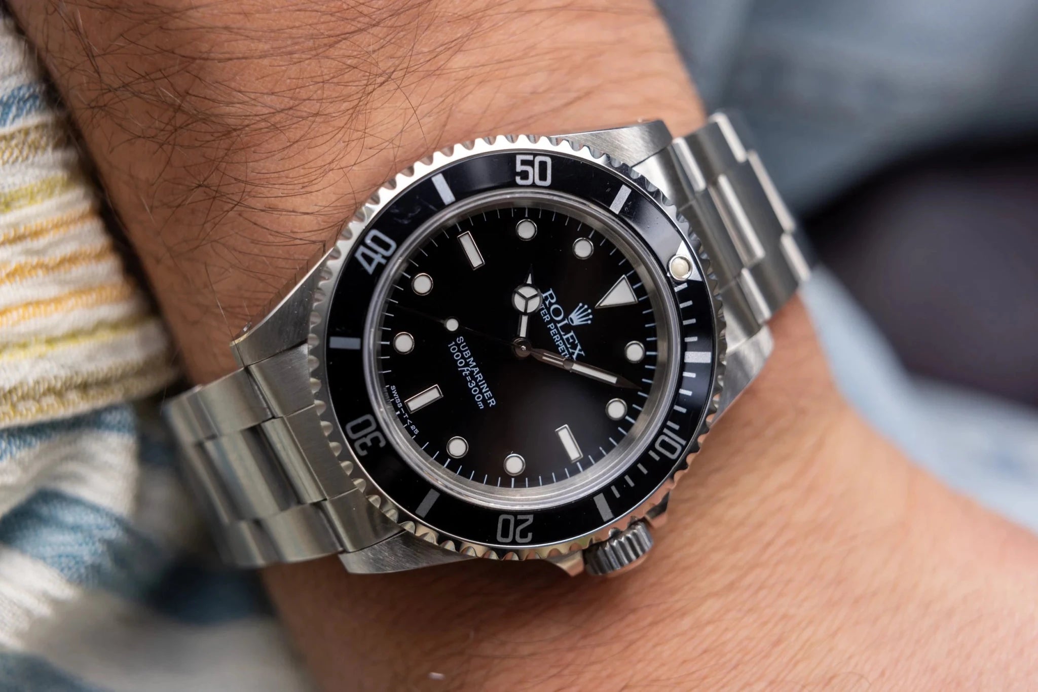 1995 Rolex Submariner Ref. 14060 | Tritium Dial - Sierra Time Co