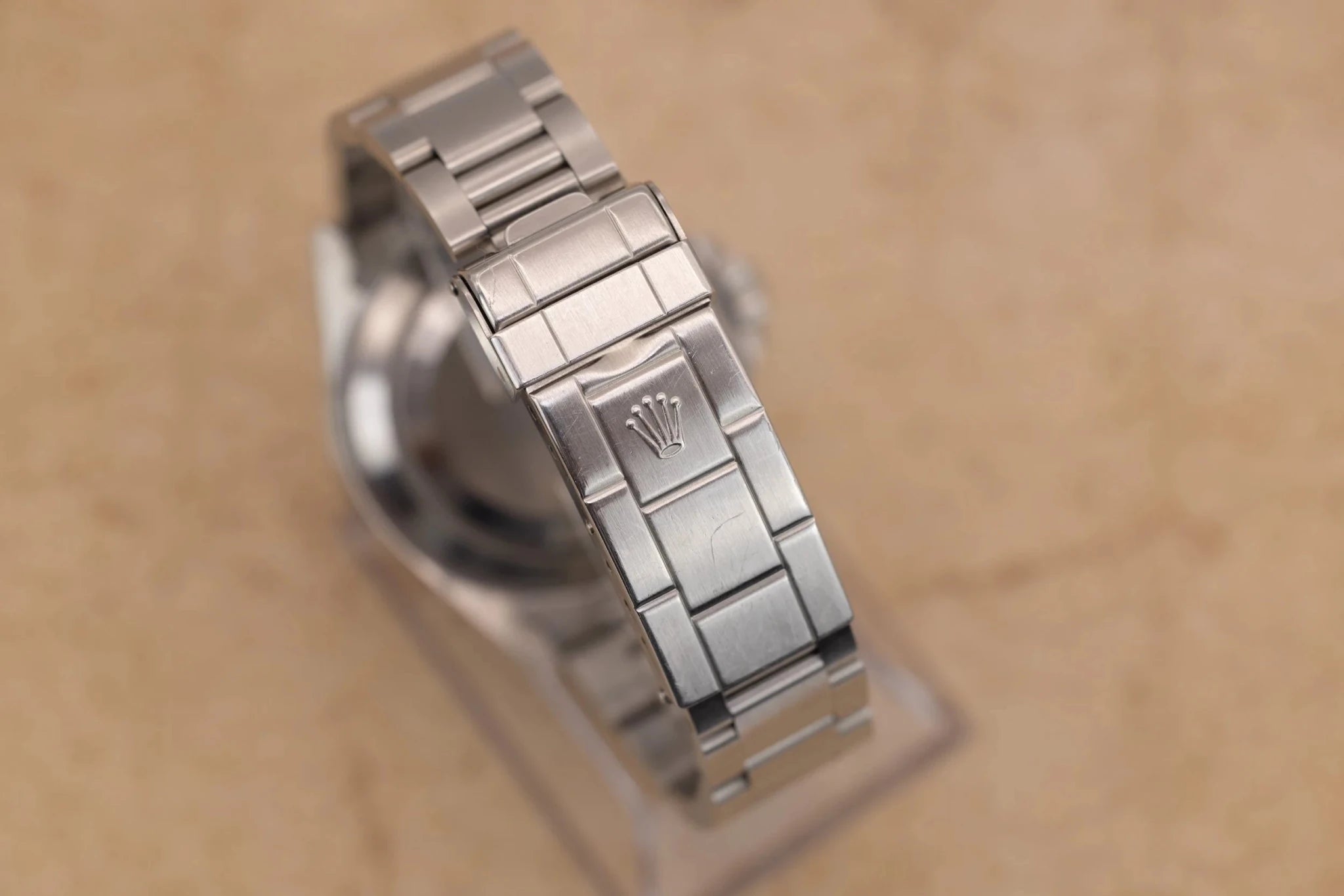 1995 Rolex Submariner Ref. 14060 | Tritium Dial | Navy Blue Bezel | Box and Papers - Sierra Time Co