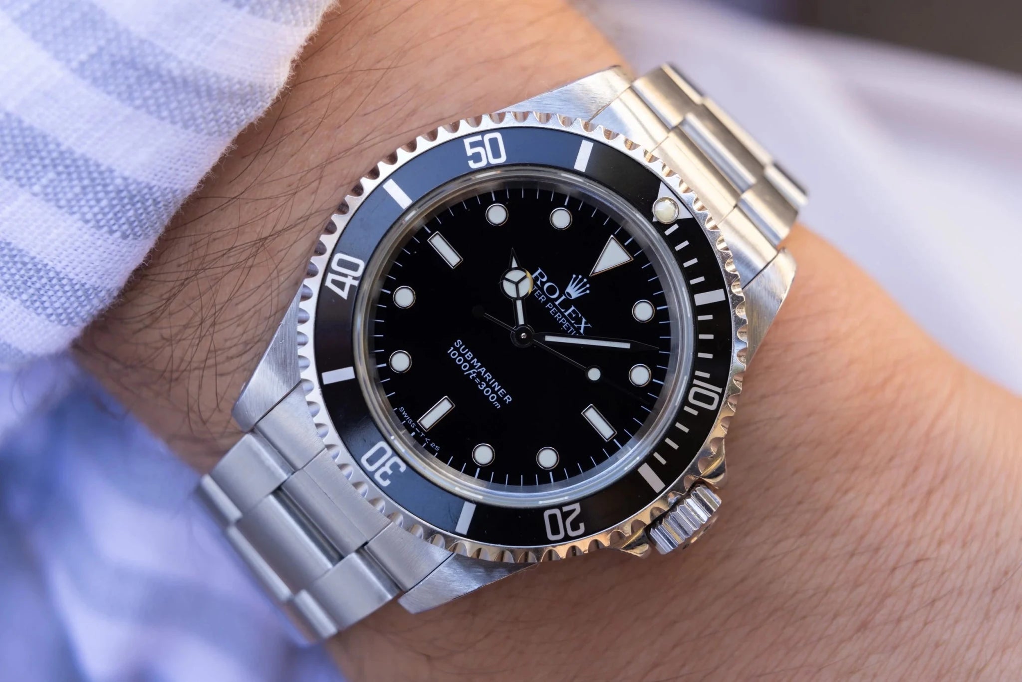1995 Rolex Submariner Ref. 14060 | Unpolished | Tritium Dial - Sierra Time Co