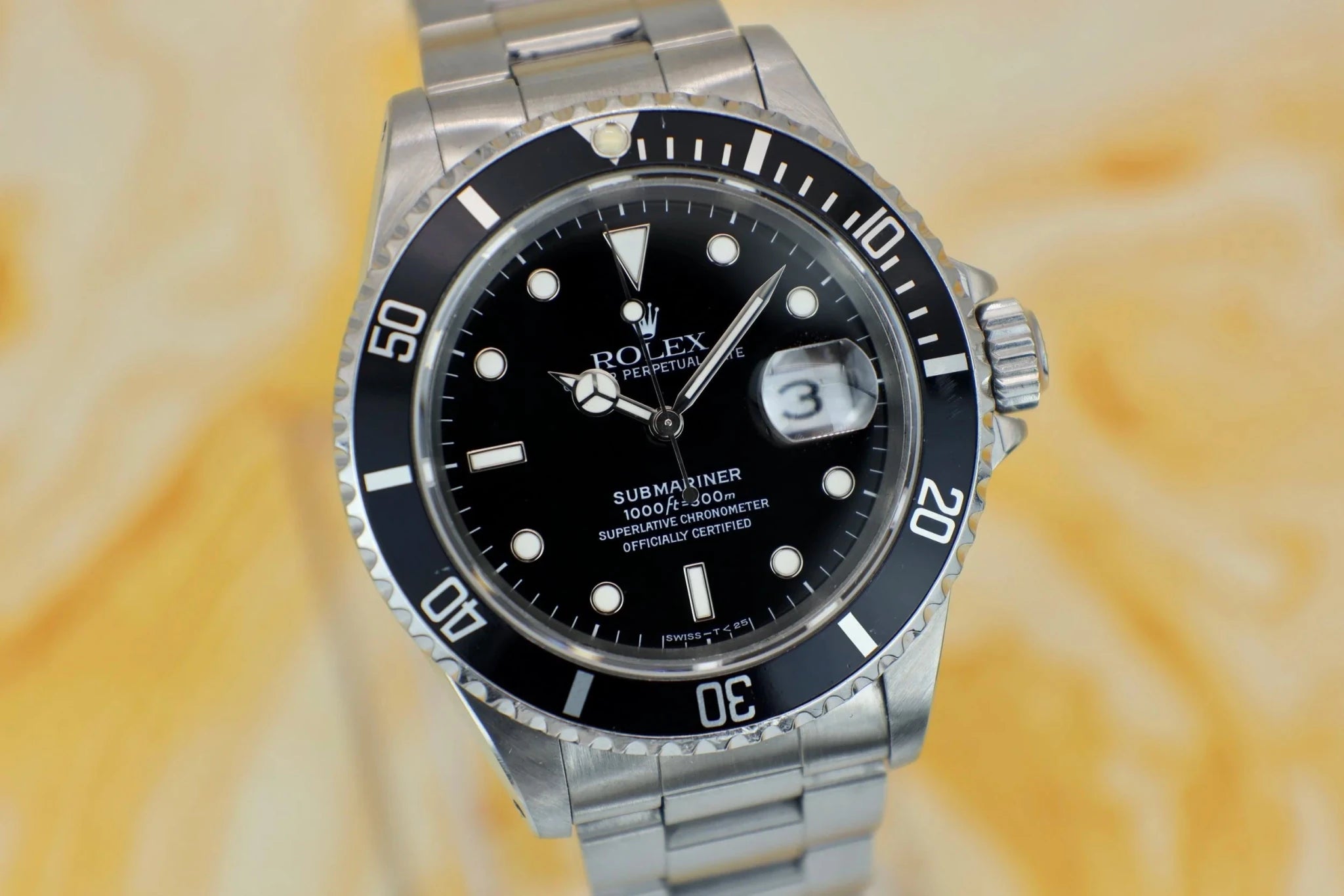 1995 Rolex Submariner Ref. 16610 | Box and Papers - Sierra Time Co