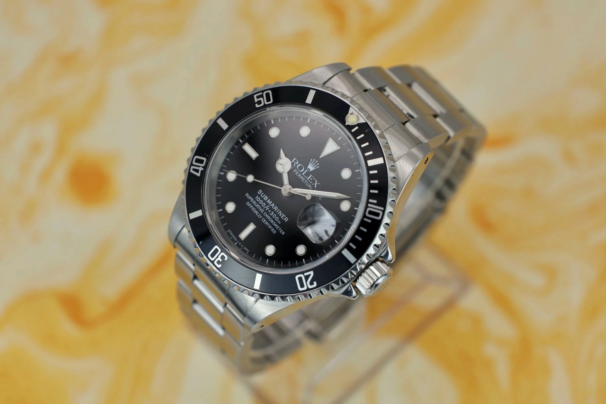 1995 Rolex Submariner Ref. 16610 | Box and Papers - Sierra Time Co