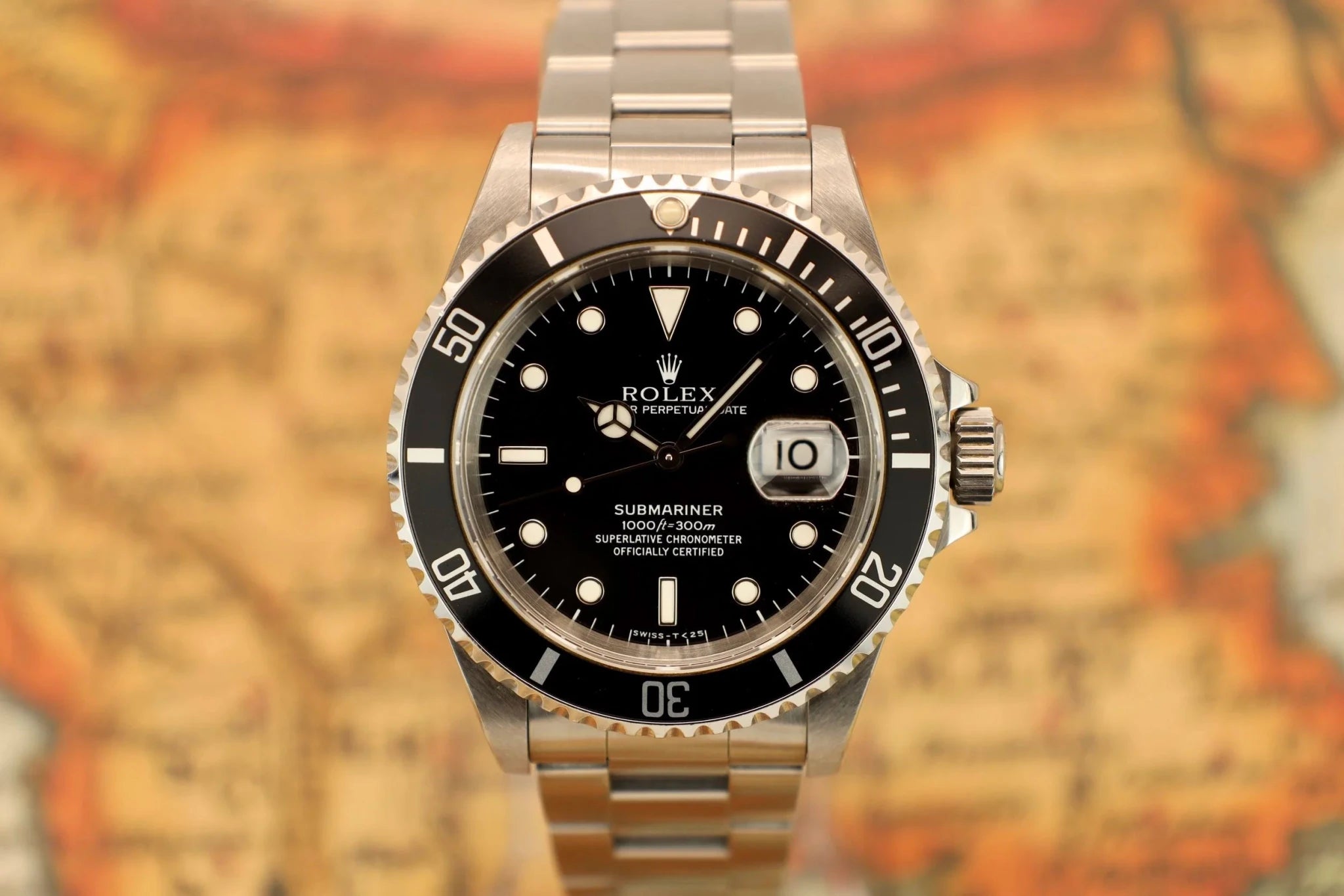 1995 Rolex Submariner Ref. 16610 | Creamy Patina - Sierra Time Co