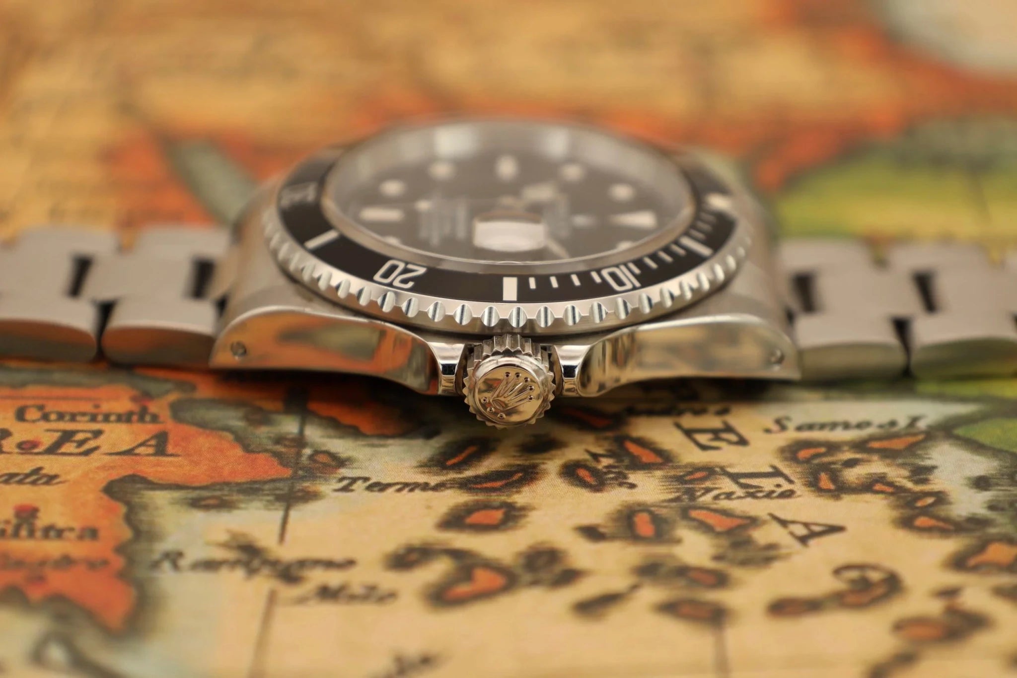 1995 Rolex Submariner Ref. 16610 | Creamy Patina - Sierra Time Co