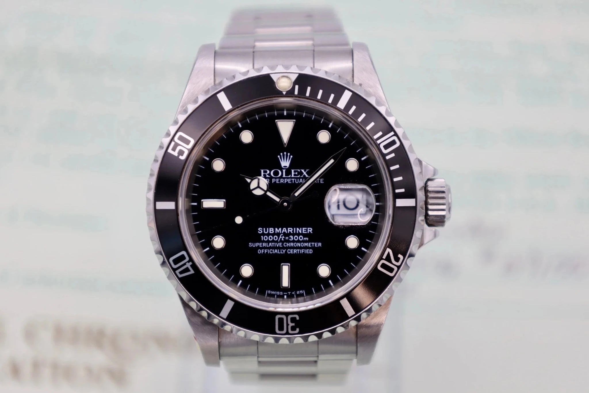 1995 Rolex Submariner Ref. 16610 | Papers - Sierra Time Co