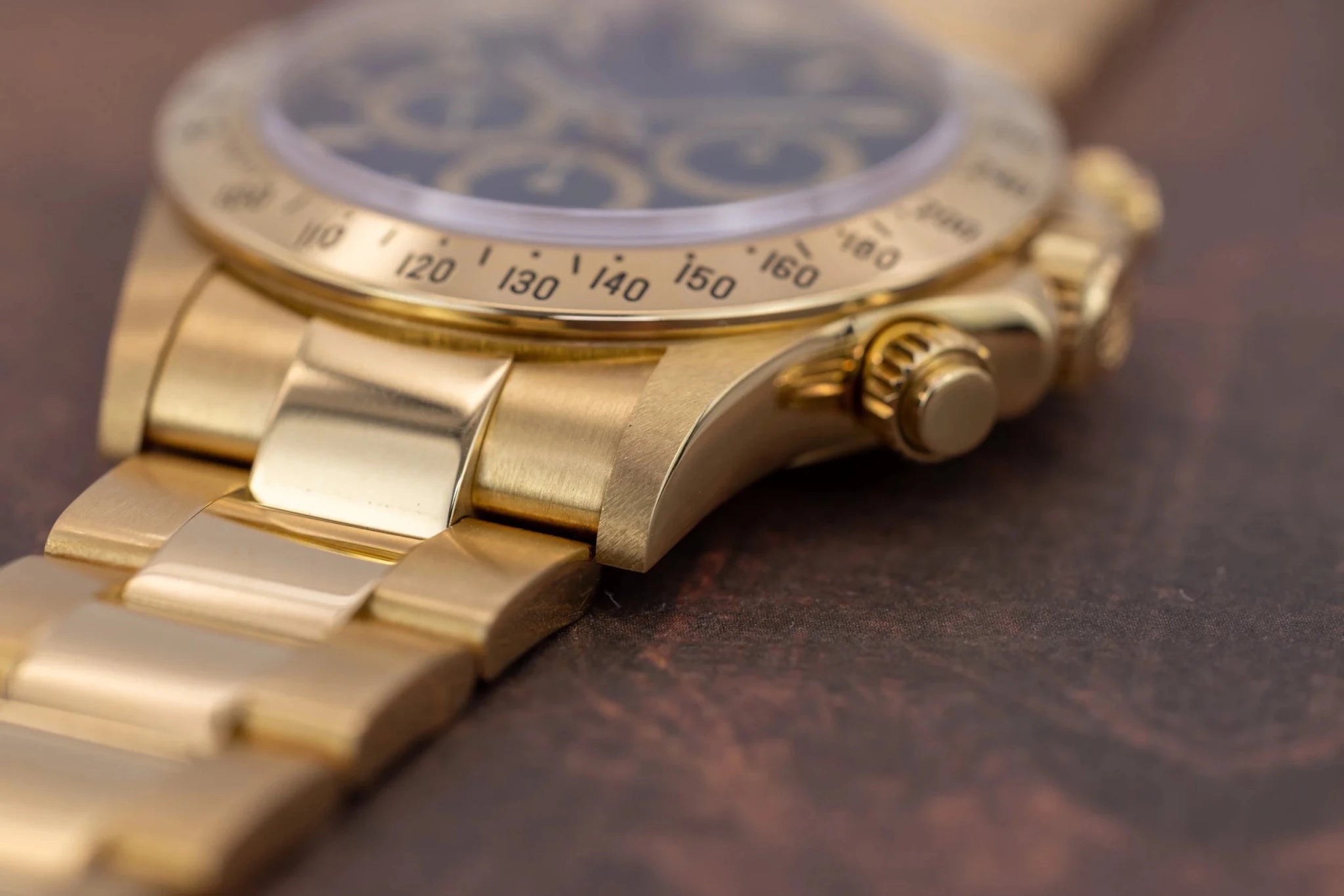 1995 Rolex Zenith Daytona Ref. 16528 | 18K Yellow Gold | Black Dial | Rolex CPO Guarantee Card - Sierra Time Co