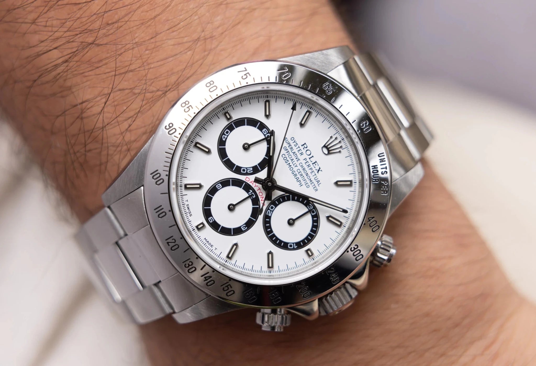 1995 Rolex Zentih Daytona Ref. 16520 | White Dial - Sierra Time Co