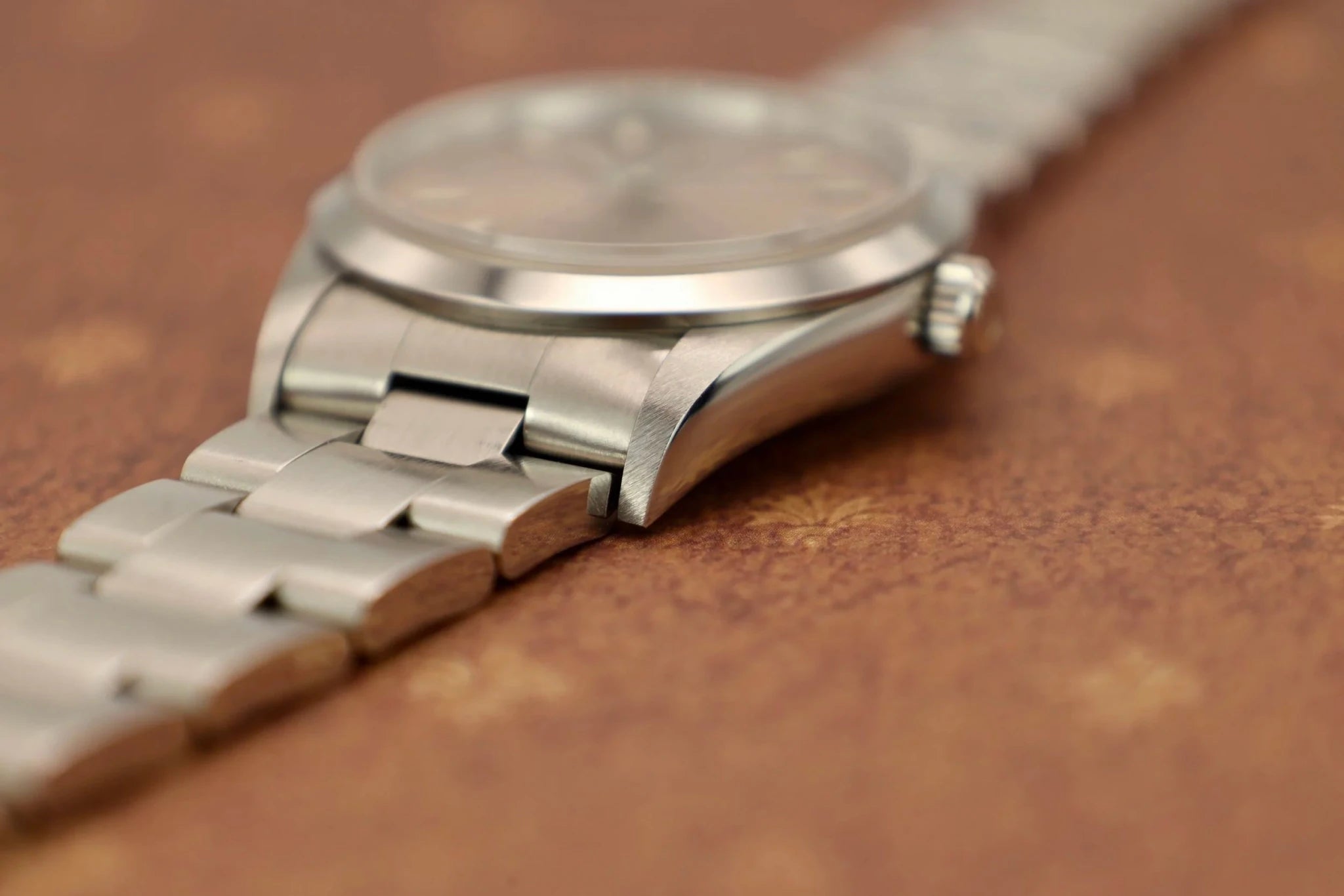 1996 Rolex Air-King Ref. 14000 | Salmon 3-6-9 Dial - Sierra Time Co