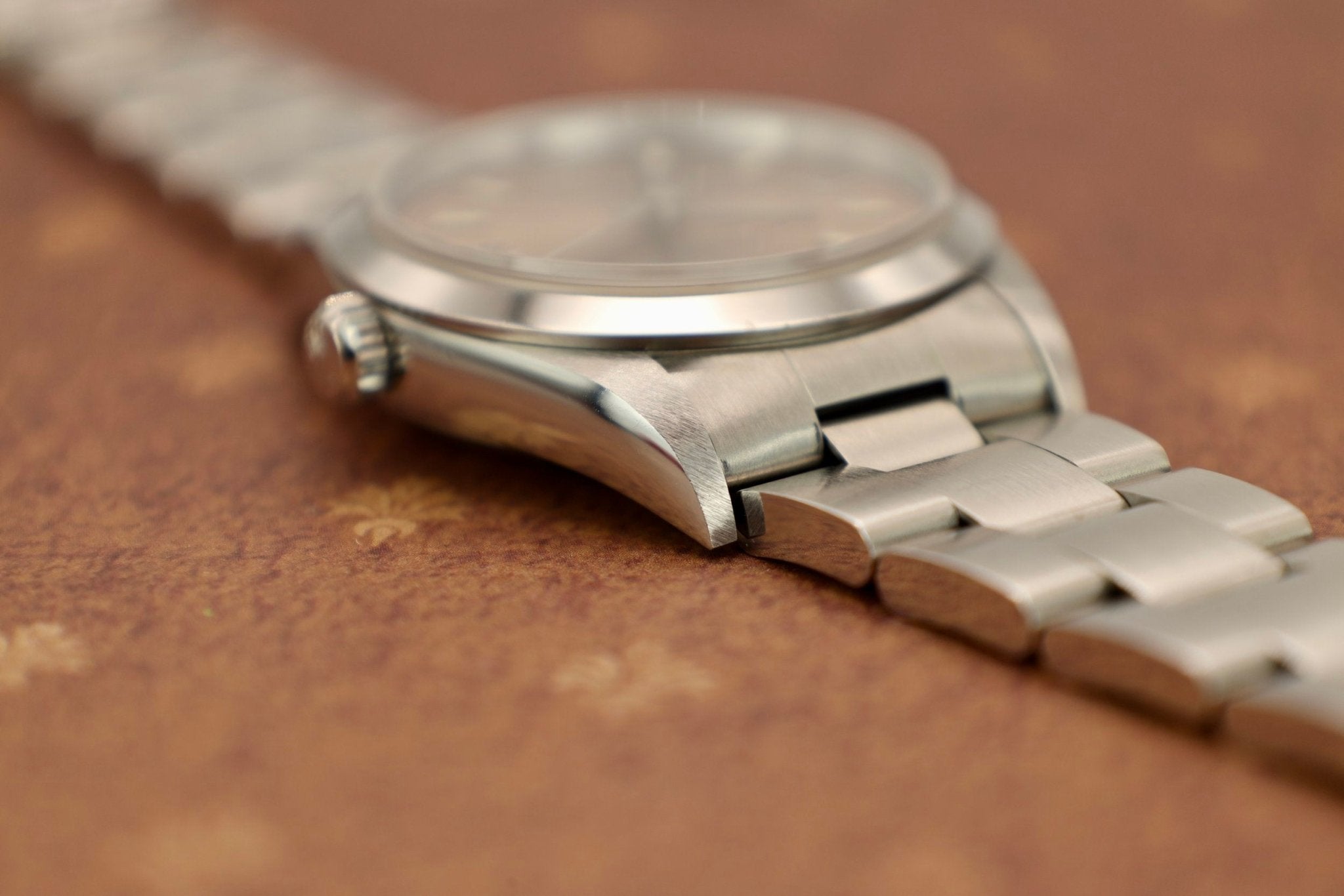 1996 Rolex Air-King Ref. 14000 | Salmon 3-6-9 Dial - Sierra Time Co