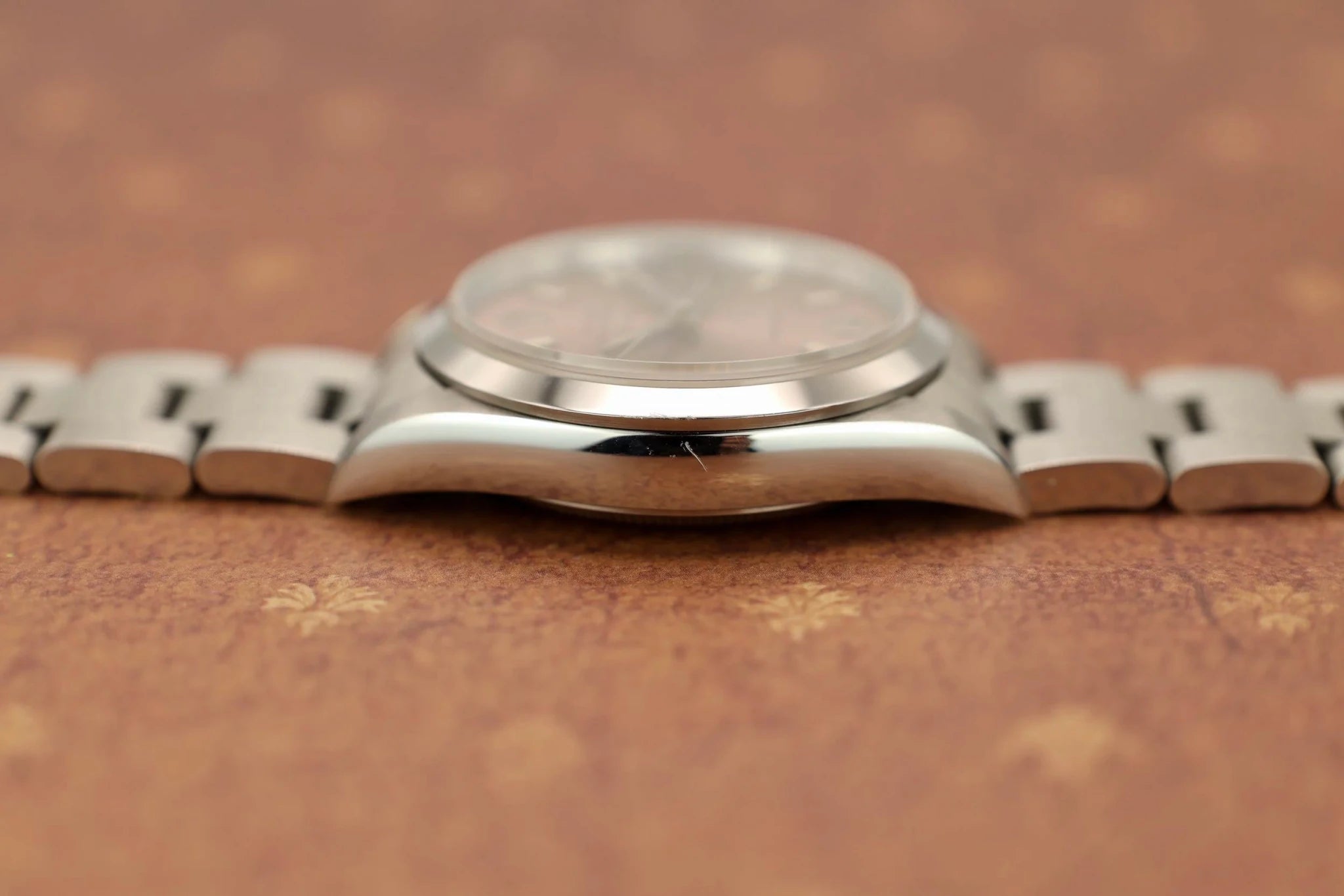 1996 Rolex Air-King Ref. 14000 | Salmon 3-6-9 Dial - Sierra Time Co