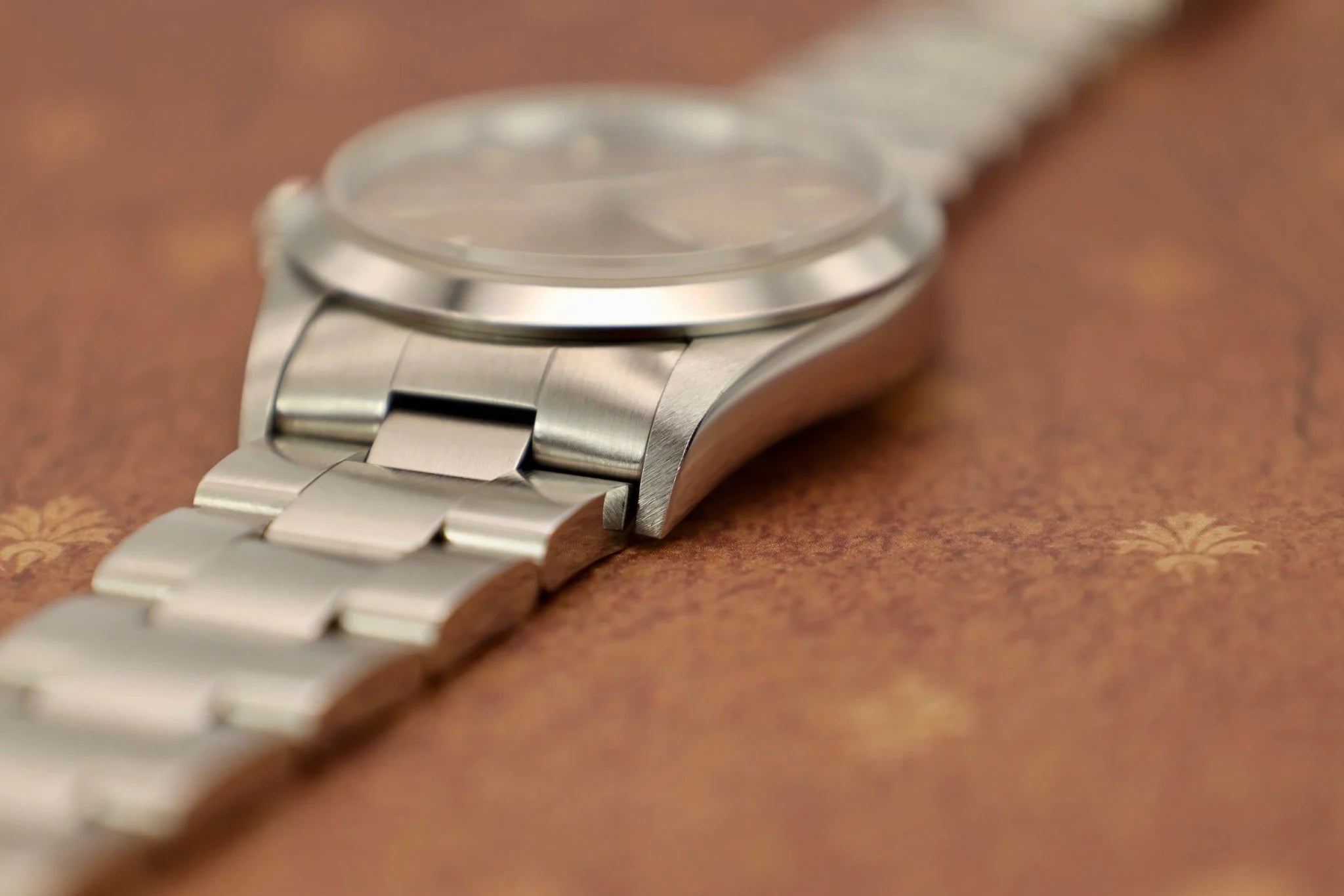 1996 Rolex Air-King Ref. 14000 | Salmon 3-6-9 Dial - Sierra Time Co