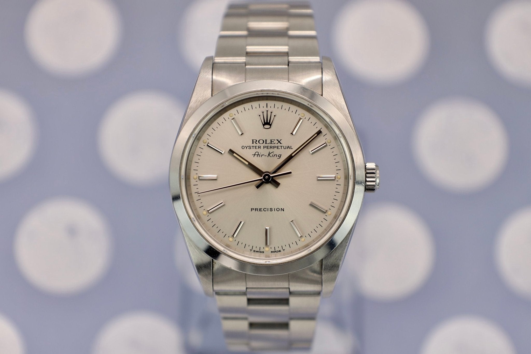 1996 Rolex Air-King Ref. 14000 | Silver Dial - Sierra Time Co