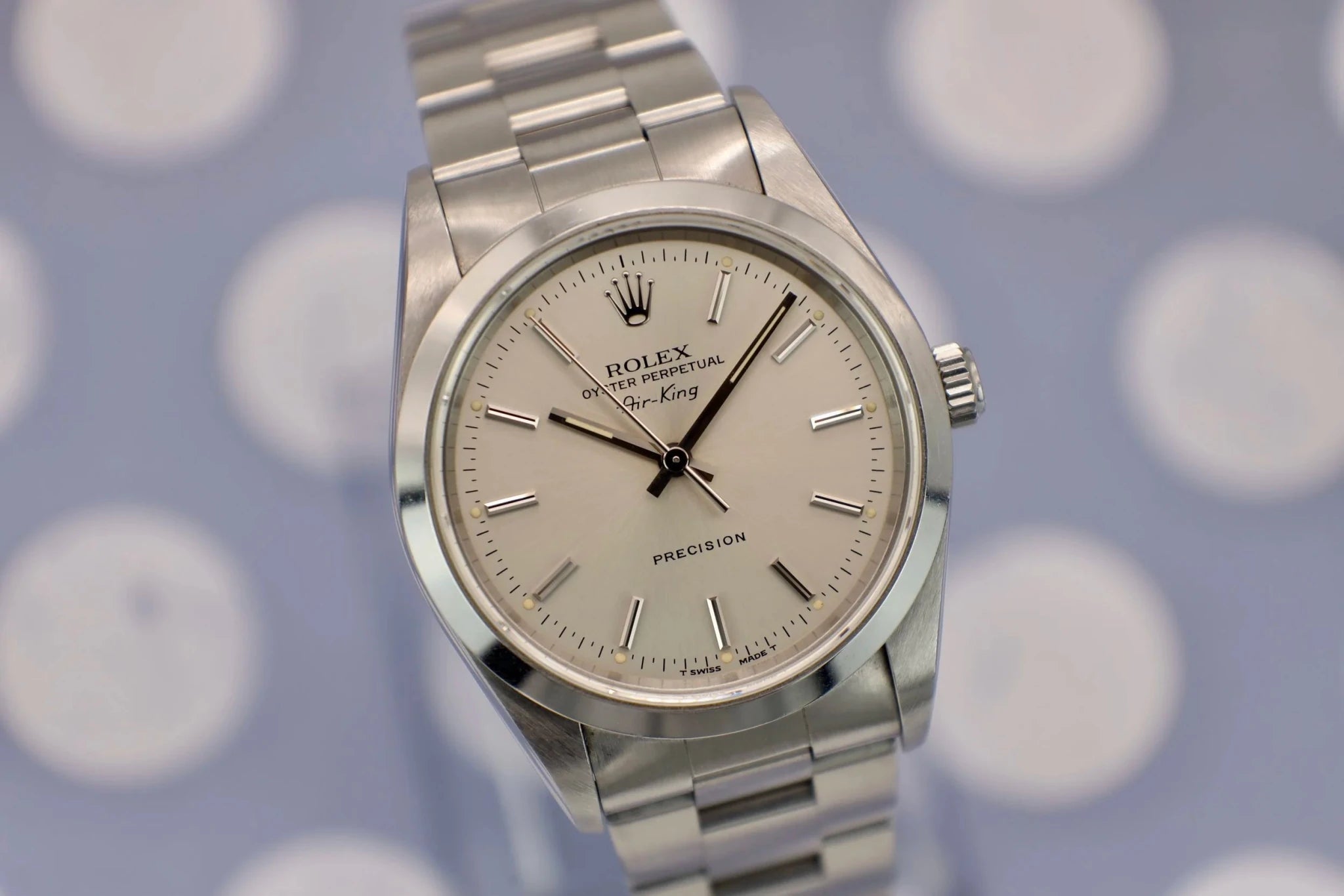 1996 Rolex Air-King Ref. 14000 | Silver Dial - Sierra Time Co