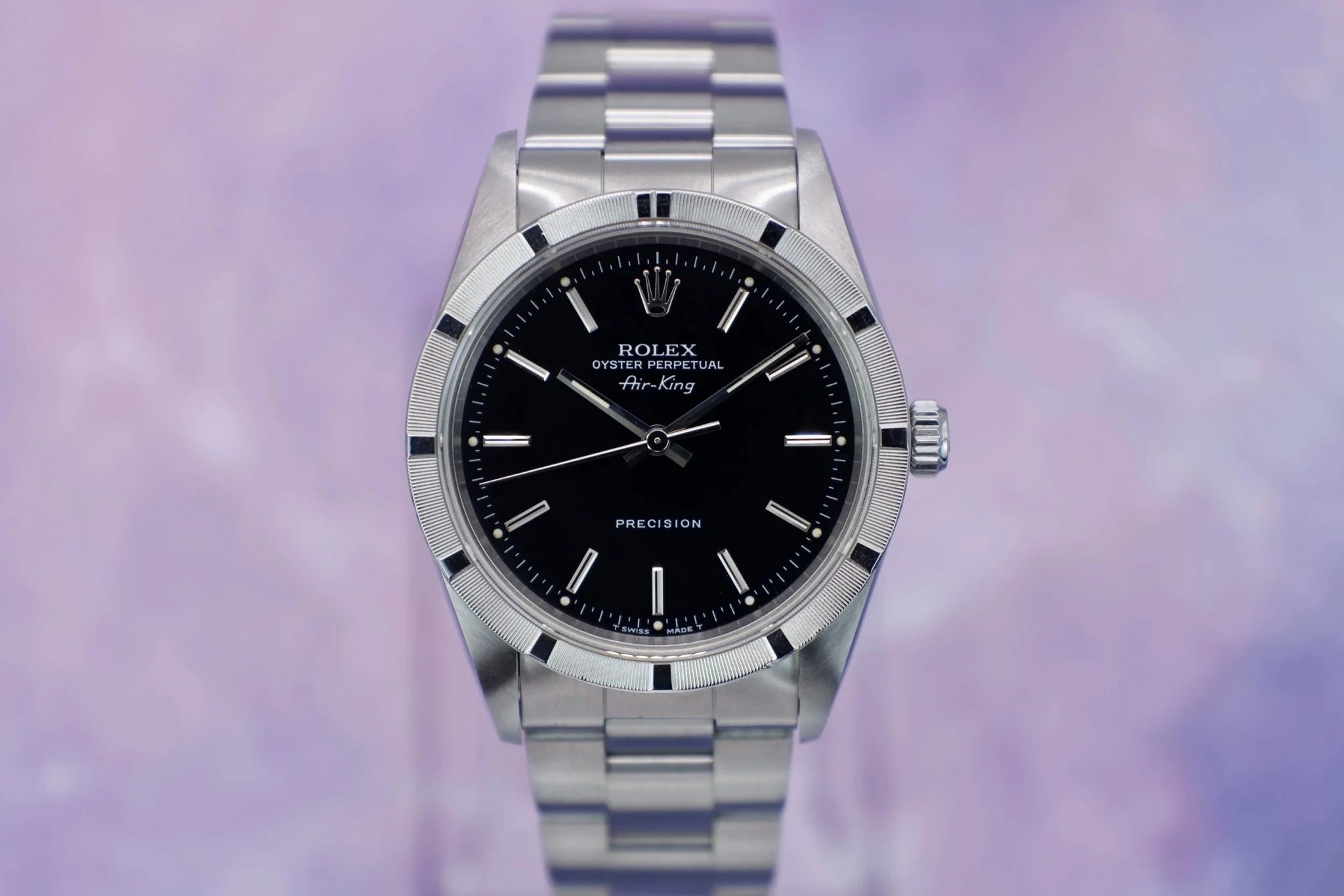 1996 Rolex Air-King Ref. 14010 | Black Dial - Sierra Time Co