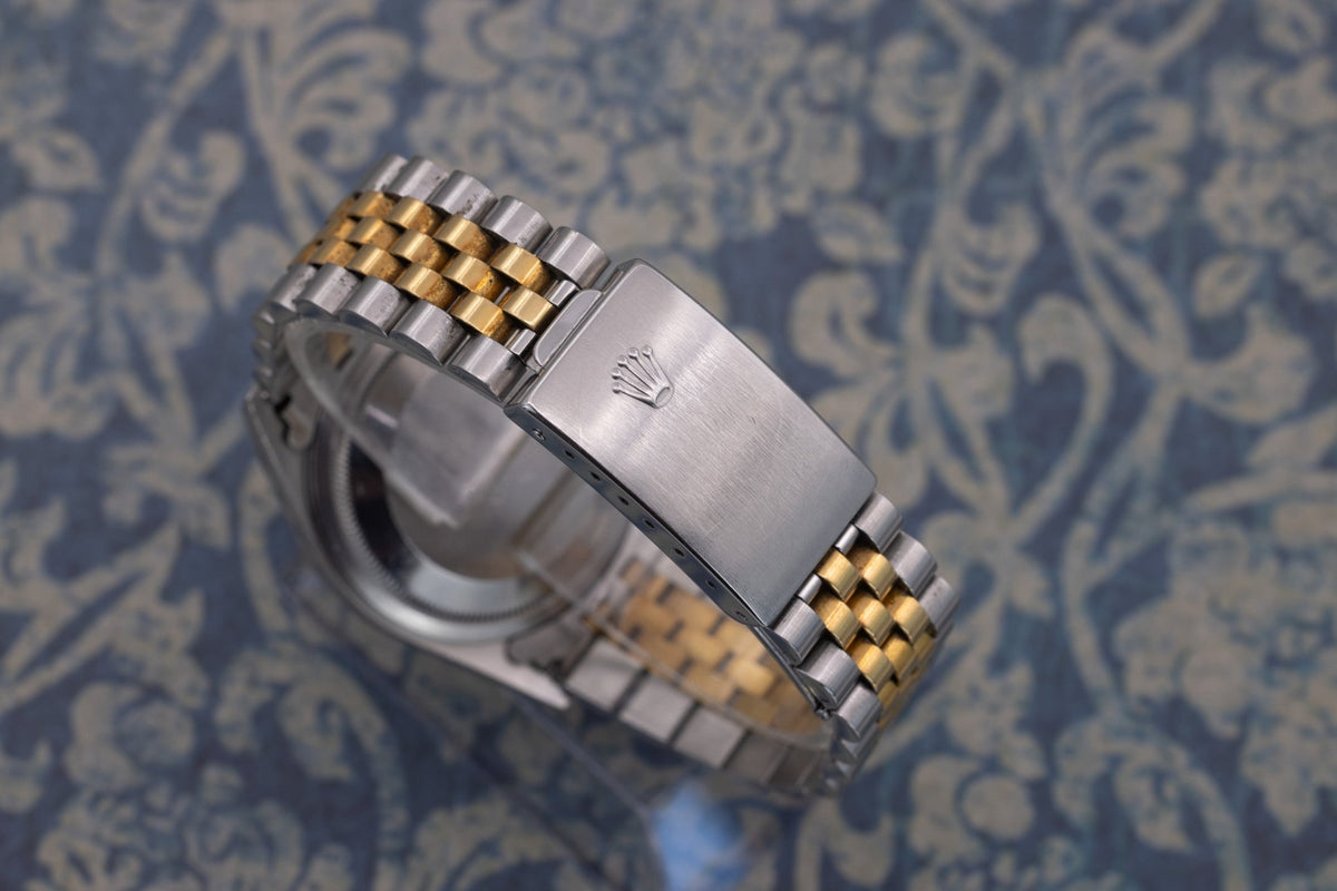 1996 Rolex Datejust Ref. 16233 | Blue Vignette Diamond Dial - Sierra Time Co