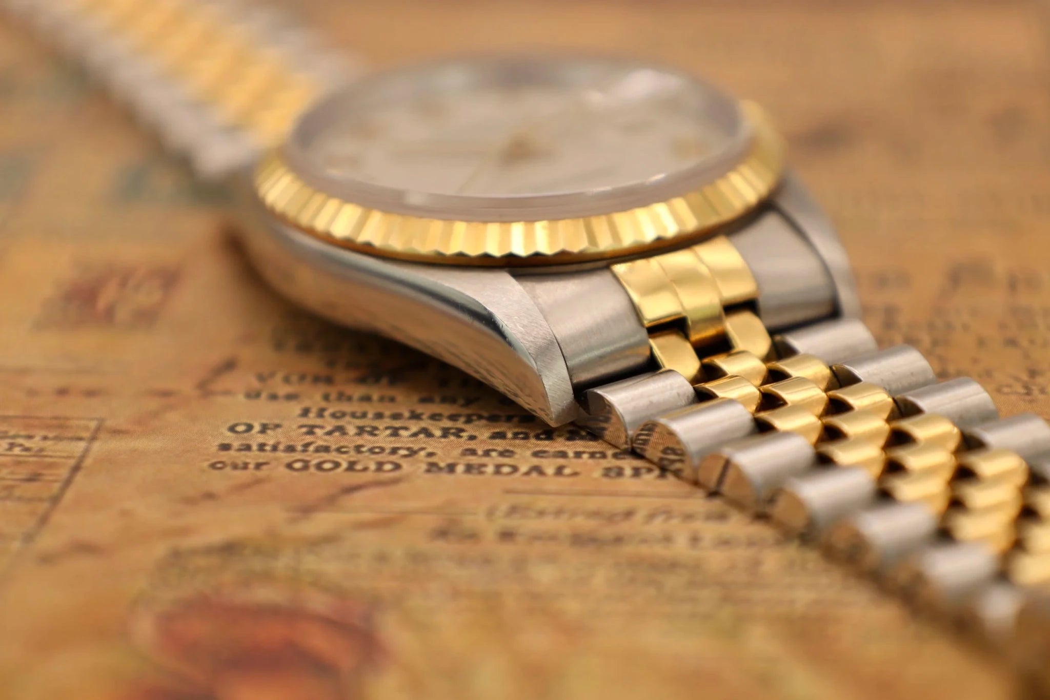 1996 Rolex Datejust Ref. 16233 | Cream Pyramid Dial - Sierra Time Co