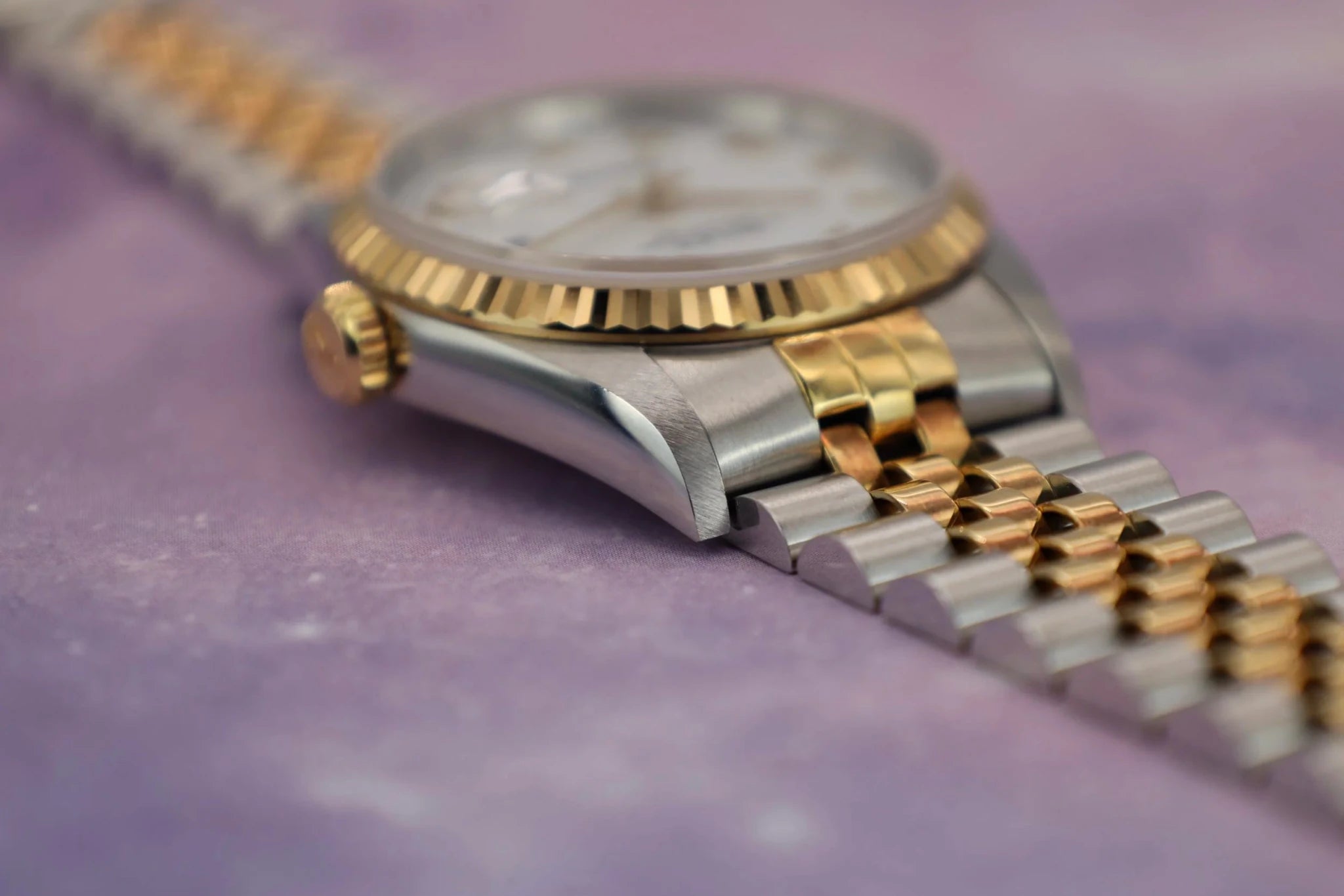 1996 Rolex Datejust Ref. 16233 | White Roman Dial - Sierra Time Co