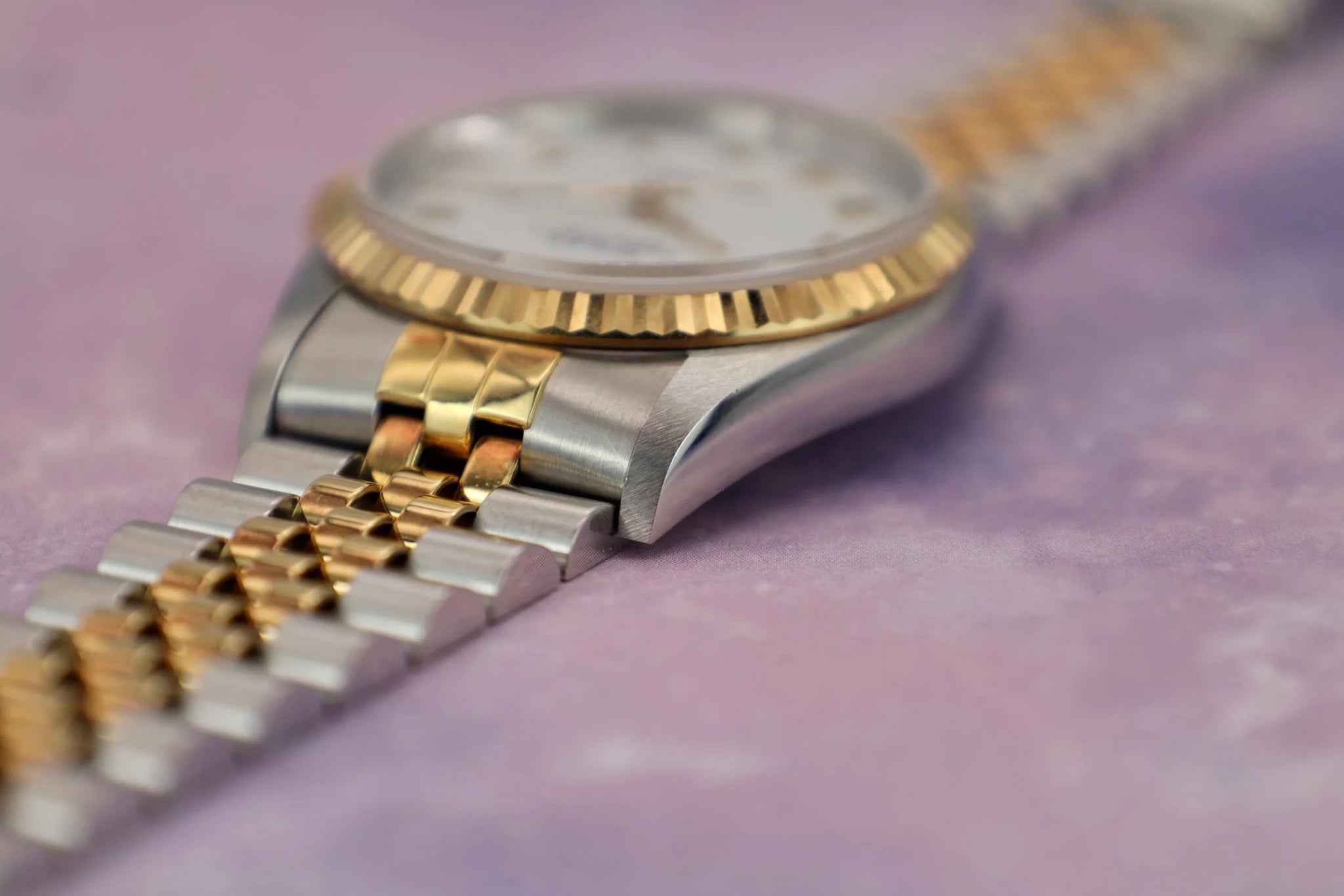 1996 Rolex Datejust Ref. 16233 | White Roman Dial - Sierra Time Co