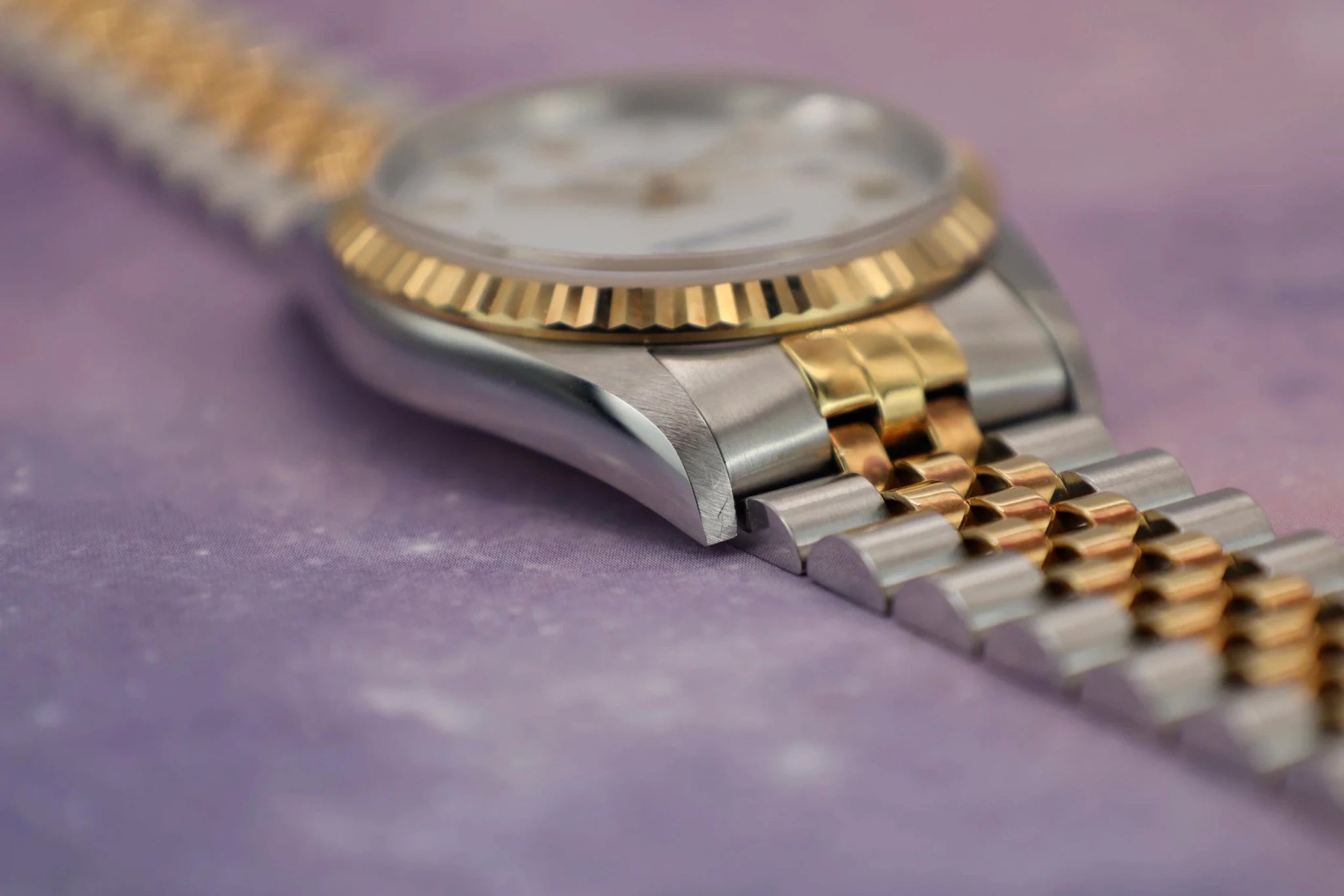 1996 Rolex Datejust Ref. 16233 | White Roman Dial - Sierra Time Co